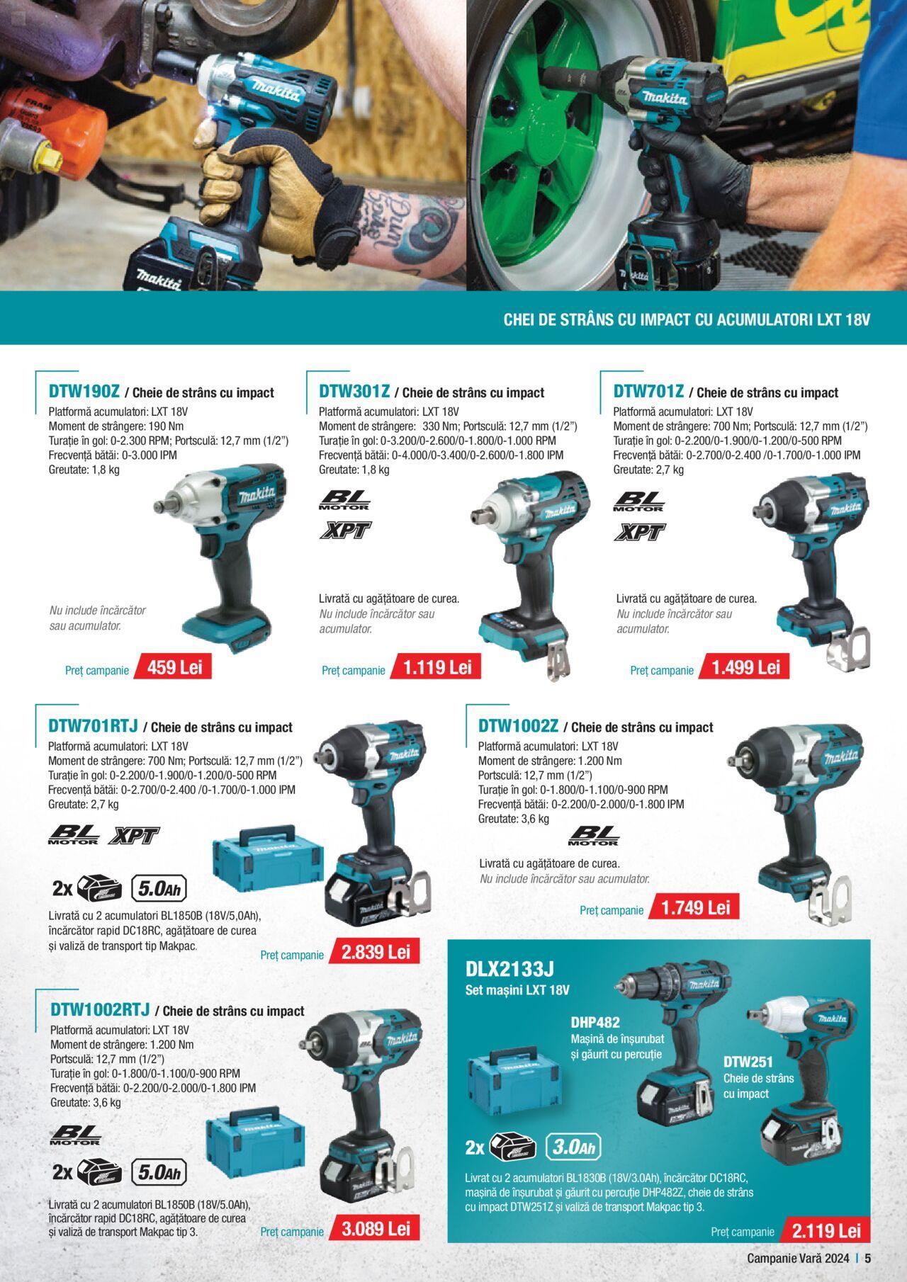 makita - Catalog Makita 01.07.2024 - 30.09.2024 - page: 5