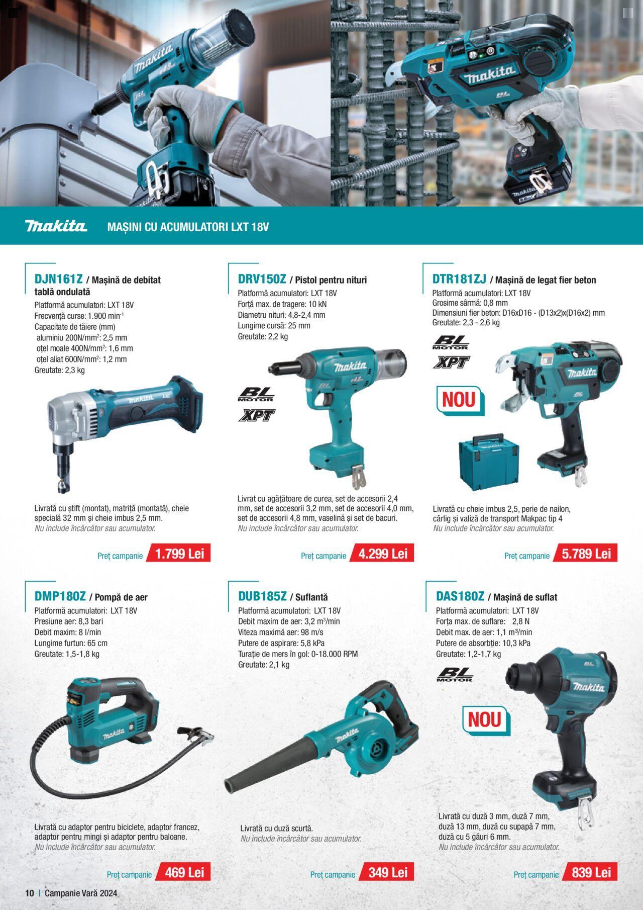 makita - Catalog Makita 01.07.2024 - 30.09.2024 - page: 10