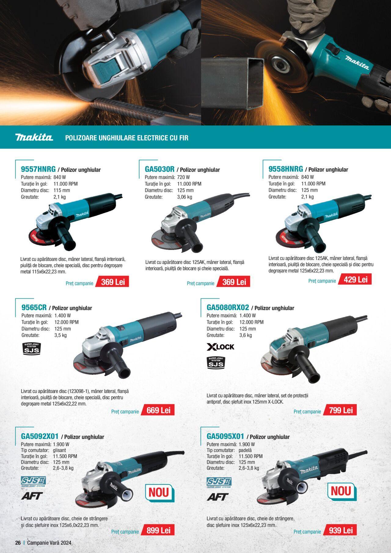 makita - Catalog Makita 01.07.2024 - 30.09.2024 - page: 26