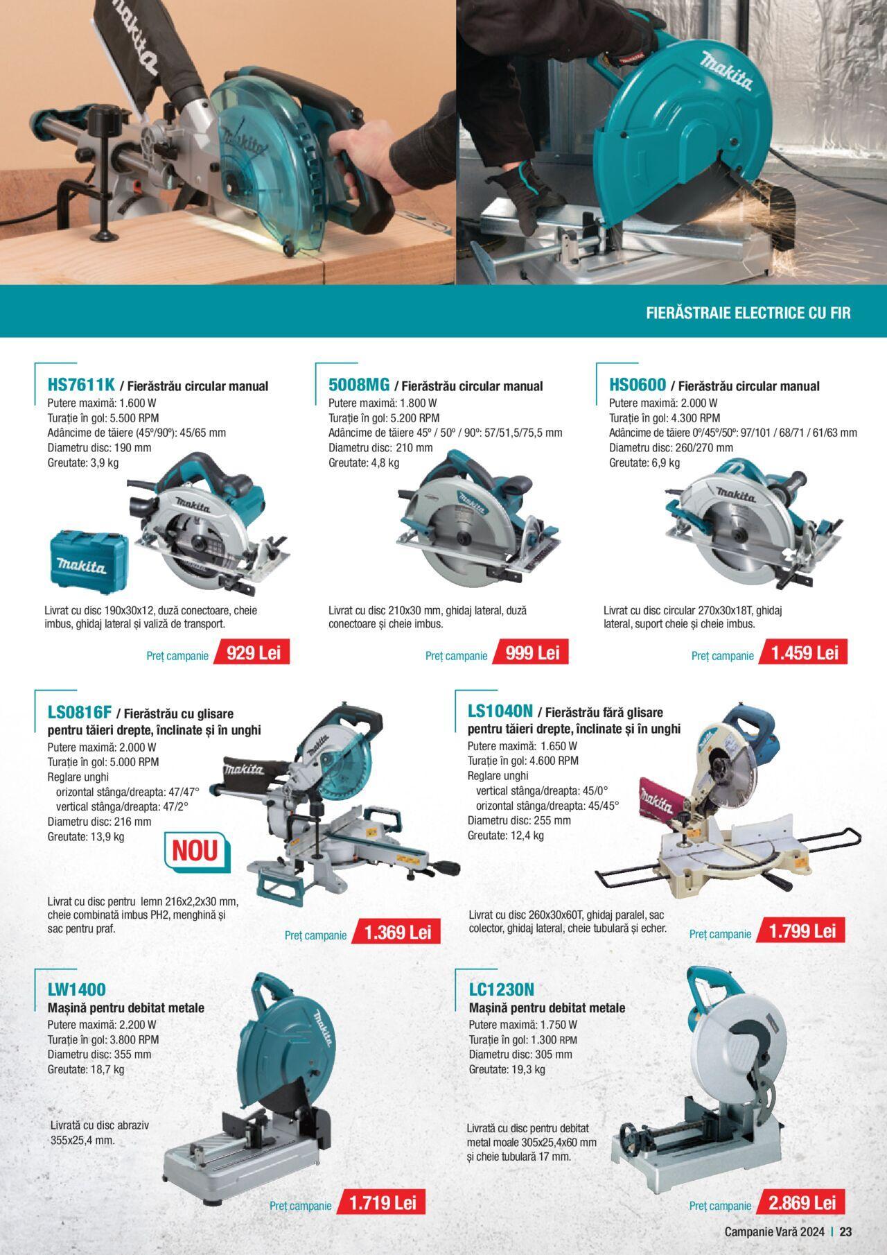 makita - Catalog Makita 01.07.2024 - 30.09.2024 - page: 23