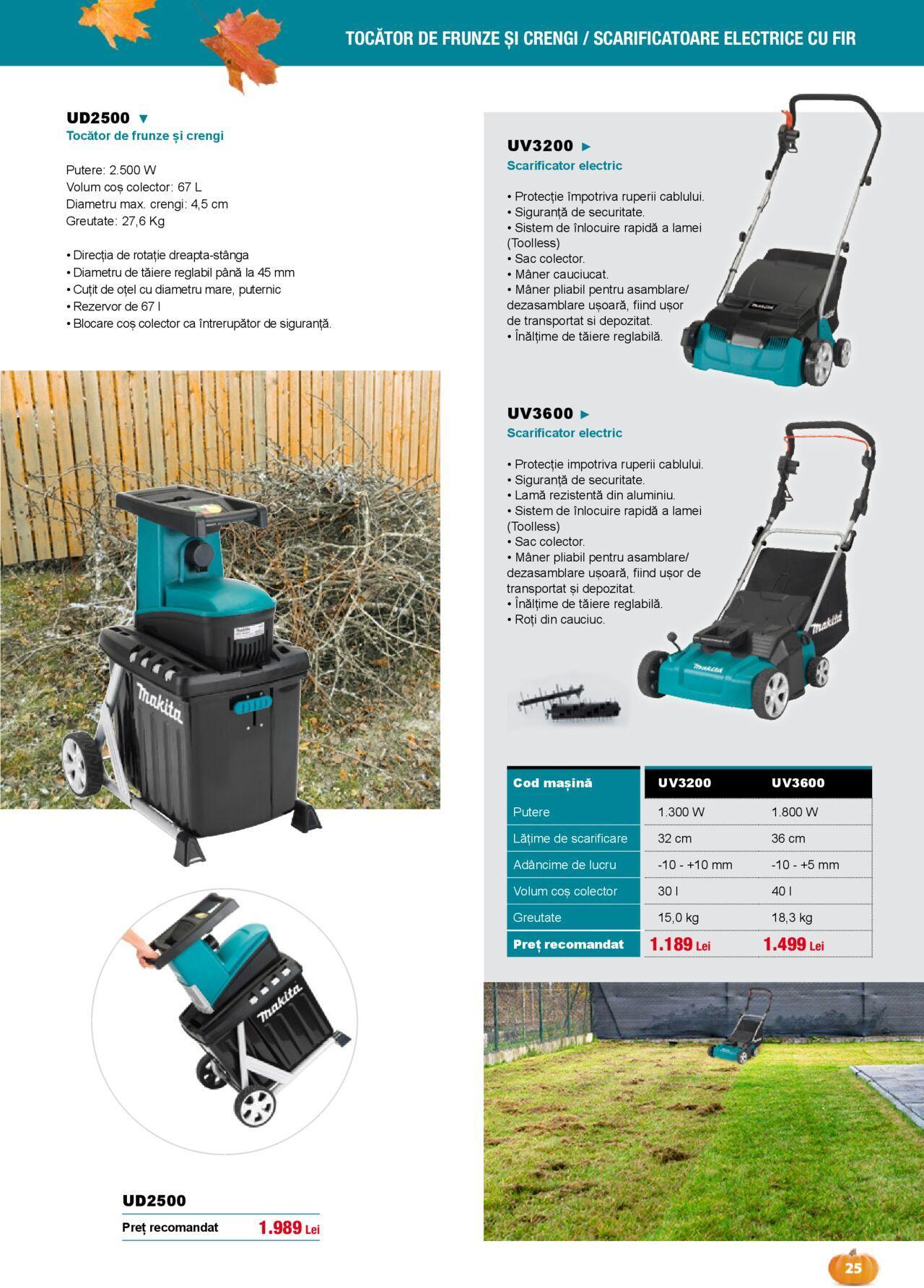 makita - Makita catalog - Grădină Toamnă/Iarnă 01.09.2024 - 20.12.2024 - page: 25