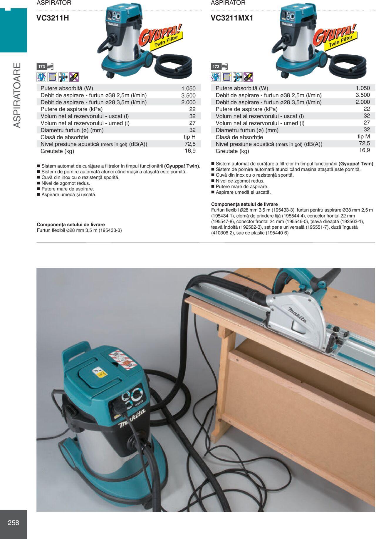 makita - Makita catalog - Mașini Profesionale de joi 01.02.2024 - page: 258