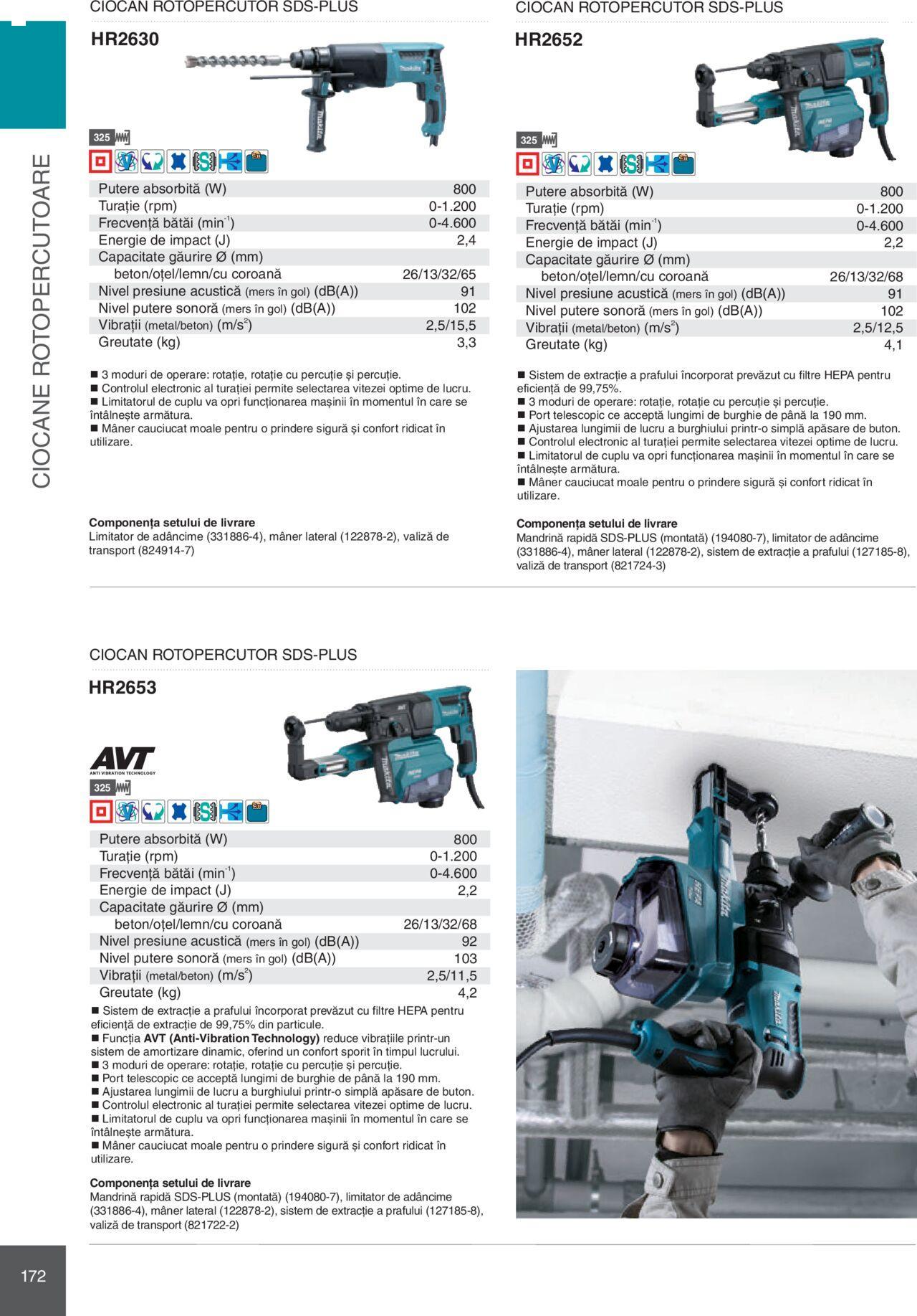 makita - Makita catalog - Mașini Profesionale de joi 01.02.2024 - page: 172