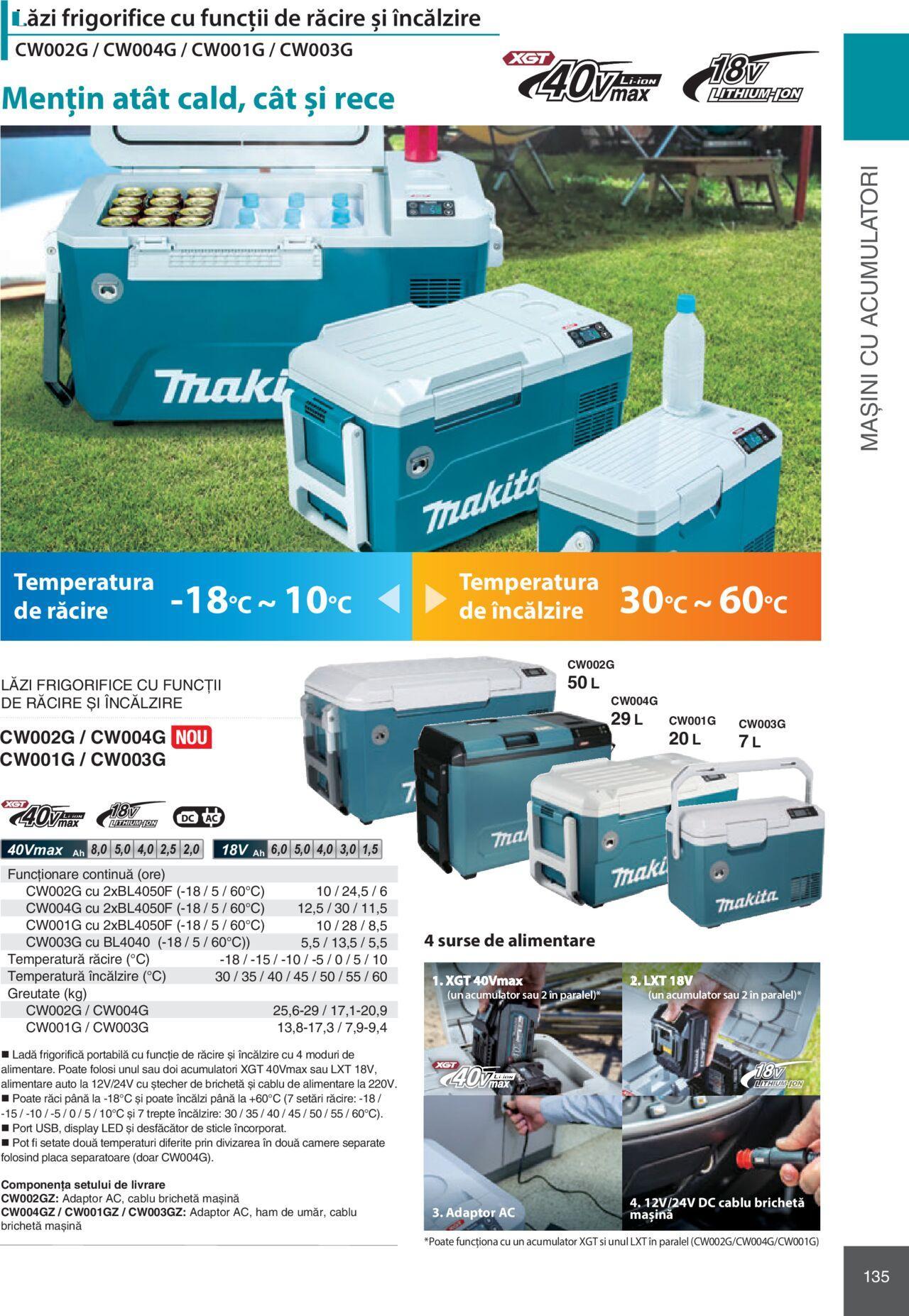 makita - Makita catalog - Mașini Profesionale de joi 01.02.2024 - page: 135