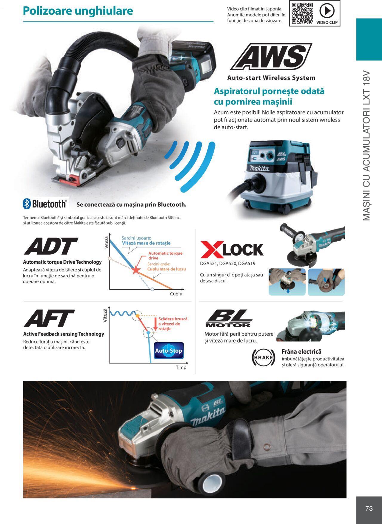 makita - Makita catalog - Mașini Profesionale de joi 01.02.2024 - page: 73