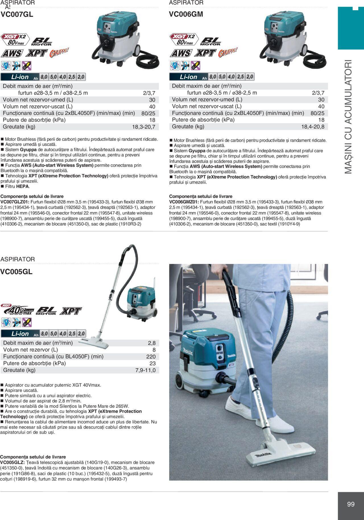 makita - Makita catalog - Mașini Profesionale de joi 01.02.2024 - page: 99