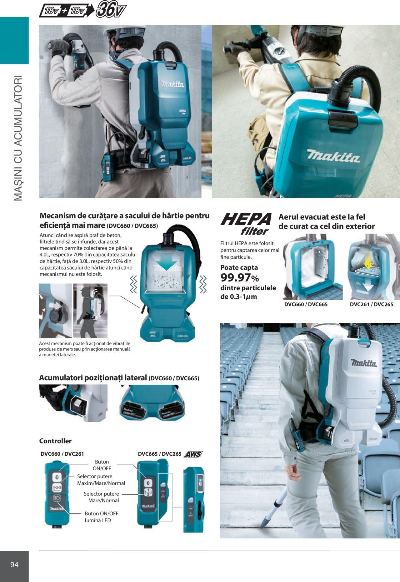 makita - Makita catalog - Mașini Profesionale de joi 01.02.2024 - page: 94