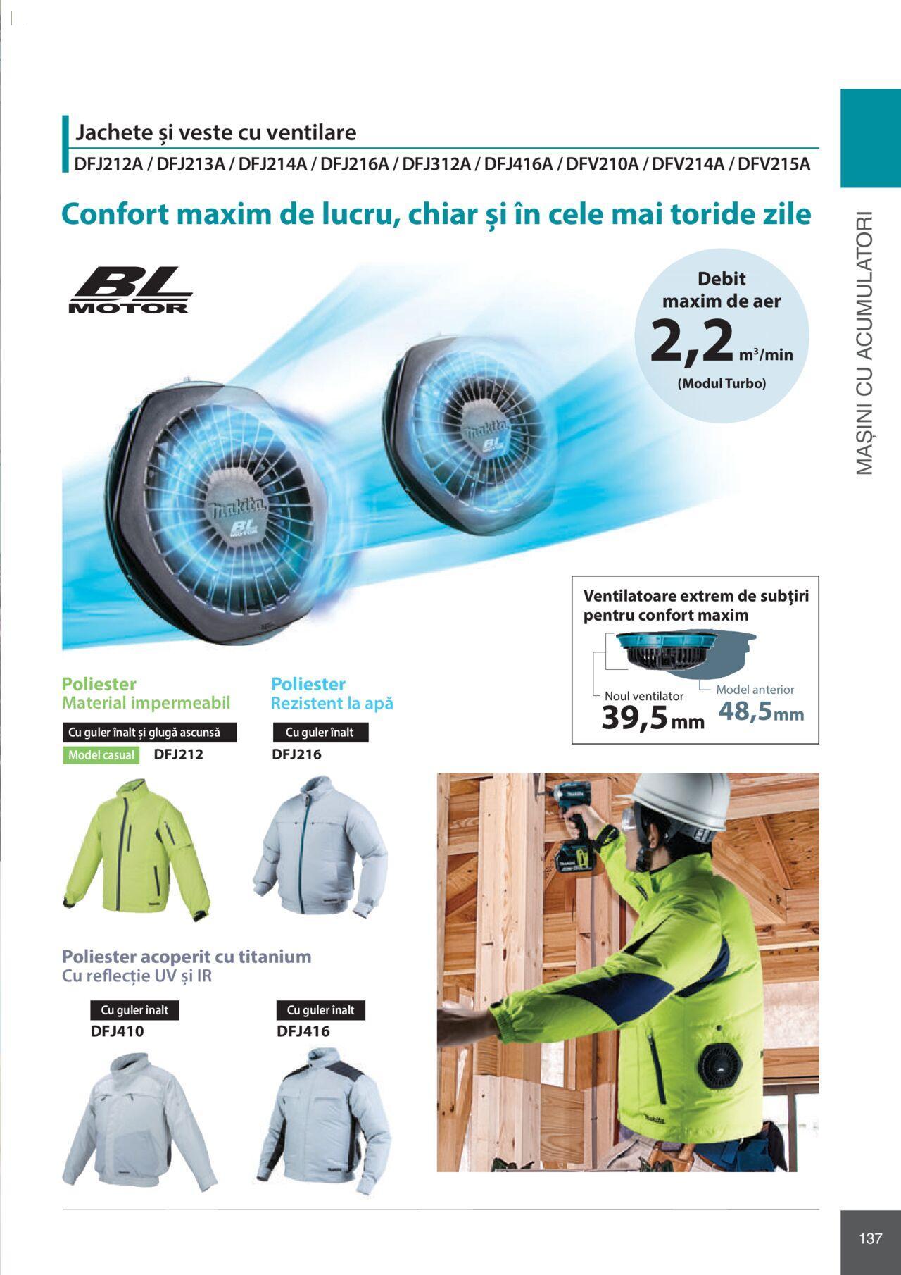 makita - Makita catalog - Mașini Profesionale de joi 01.02.2024 - page: 137