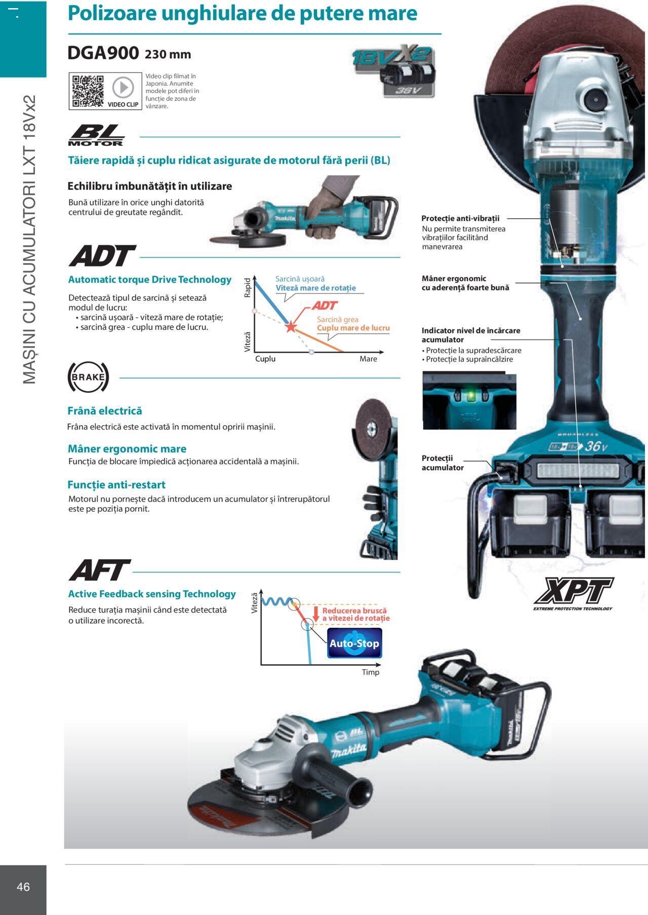 makita - Makita catalog - Mașini Profesionale de joi 01.02.2024 - page: 46