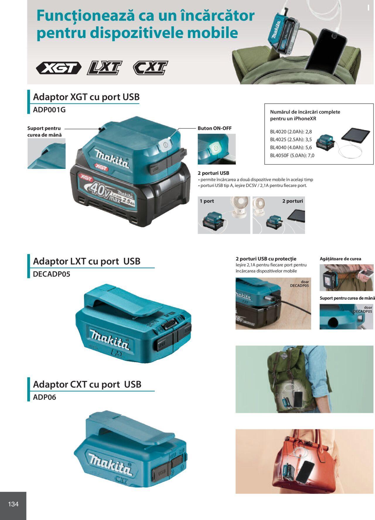 makita - Makita catalog - Mașini Profesionale de joi 01.02.2024 - page: 134