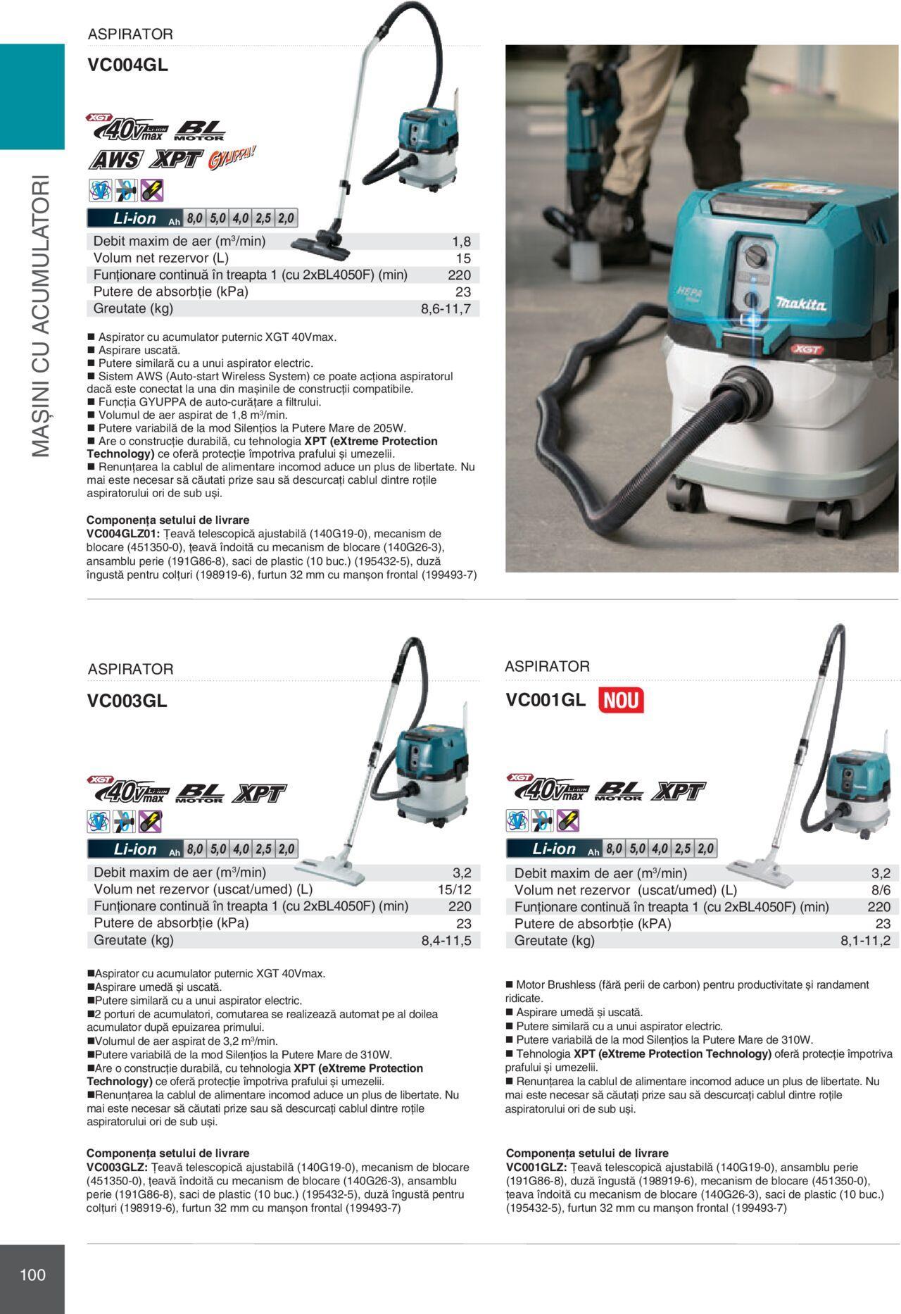 makita - Makita catalog - Mașini Profesionale de joi 01.02.2024 - page: 100