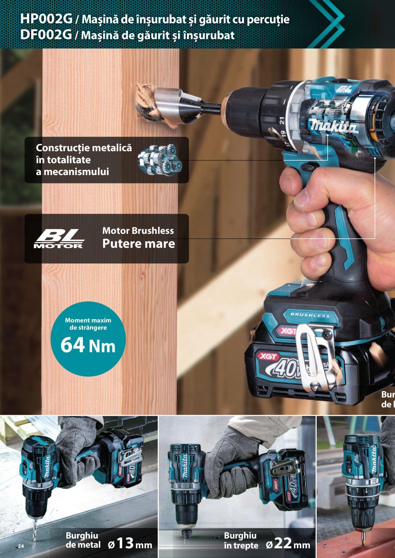 makita - Makita catalog - Masini profesionale Makita XGT de joi 20.06.2024 - page: 24