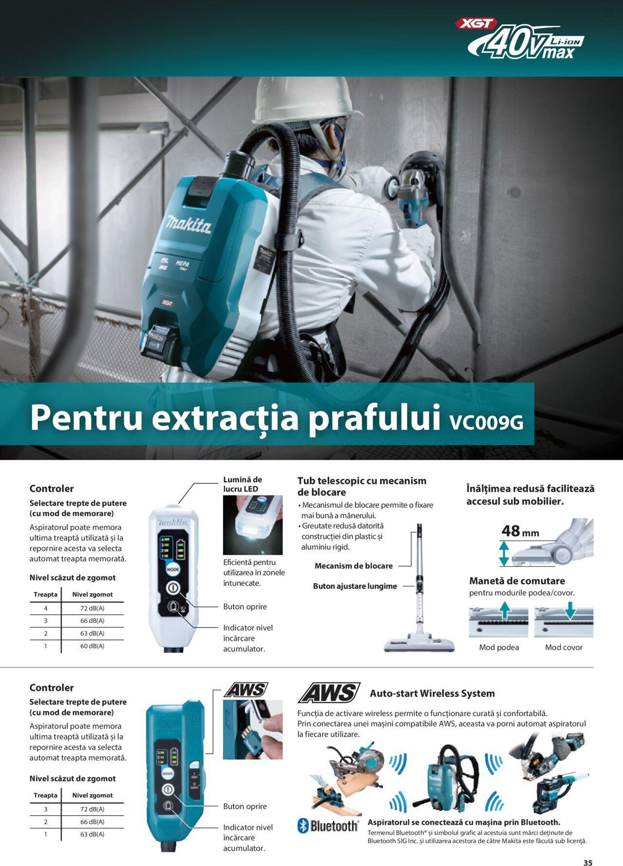 makita - Makita catalog - Masini profesionale Makita XGT de joi 20.06.2024 - page: 35