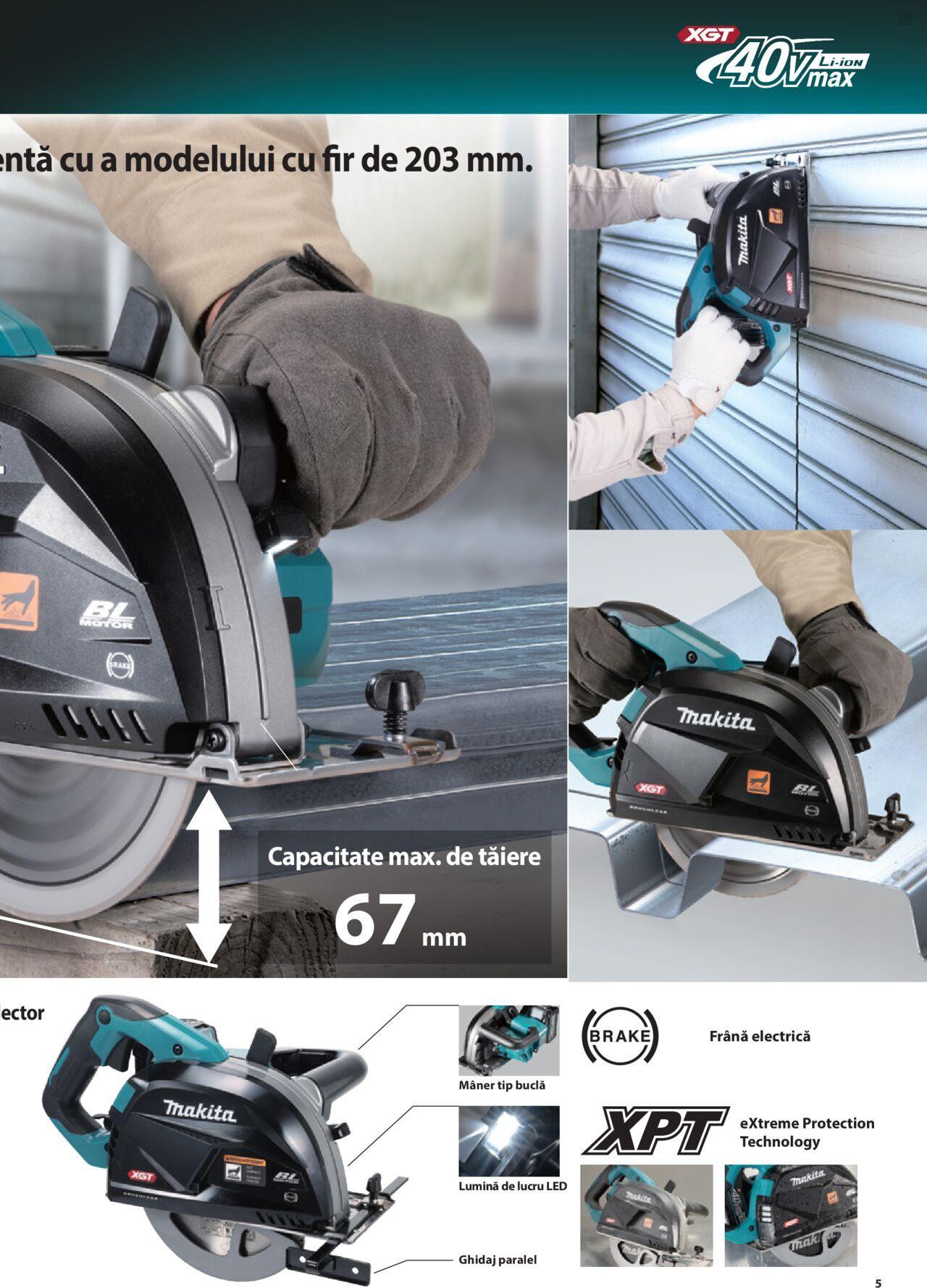 makita - Makita catalog - Masini profesionale Makita XGT de joi 20.06.2024 - page: 5