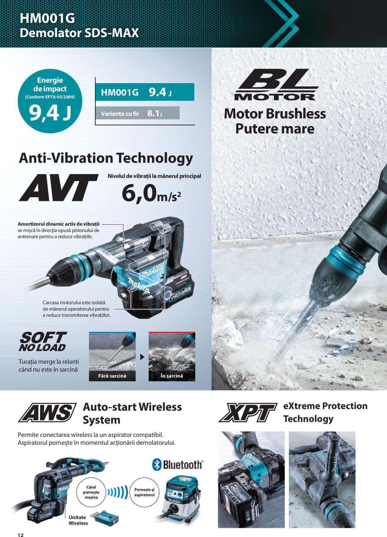 makita - Makita catalog - Masini profesionale Makita XGT de joi 20.06.2024 - page: 12