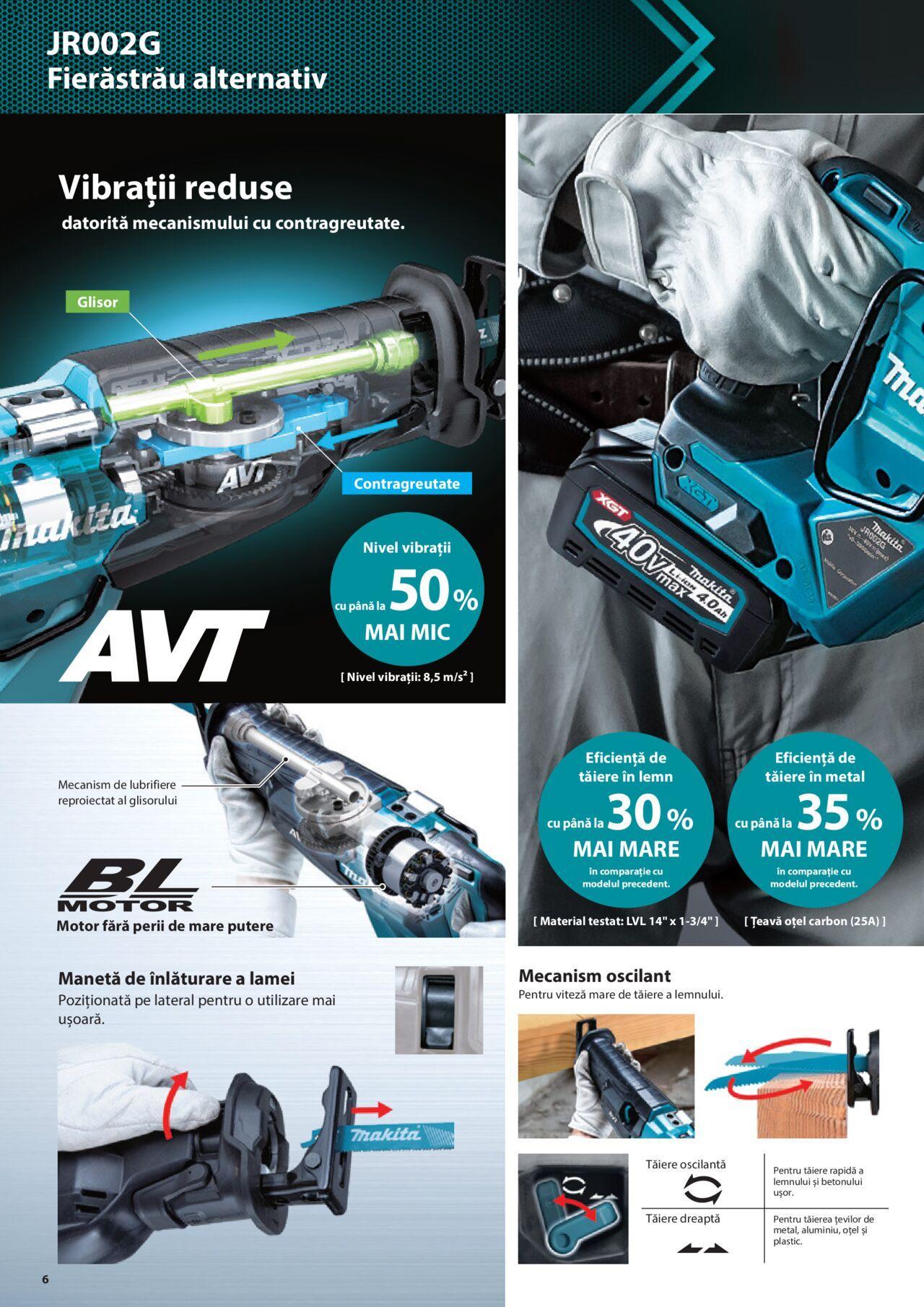 makita - Makita catalog - Masini profesionale Makita XGT de joi 20.06.2024 - page: 6