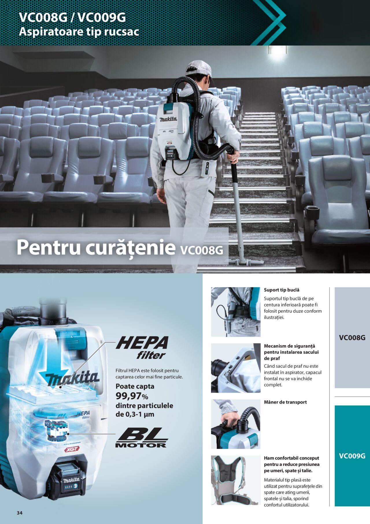 makita - Makita catalog - Masini profesionale Makita XGT de joi 20.06.2024 - page: 34