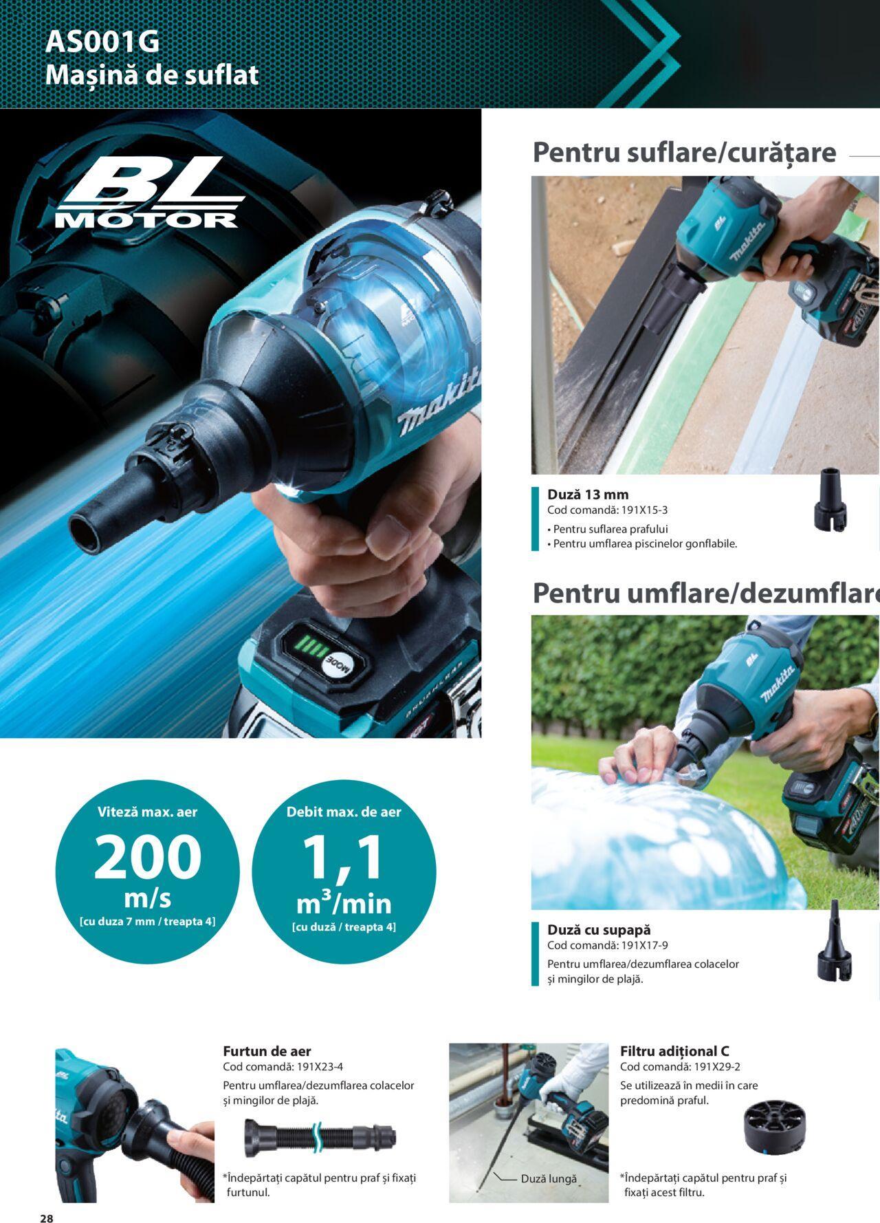 makita - Makita catalog - Masini profesionale Makita XGT de joi 20.06.2024 - page: 28