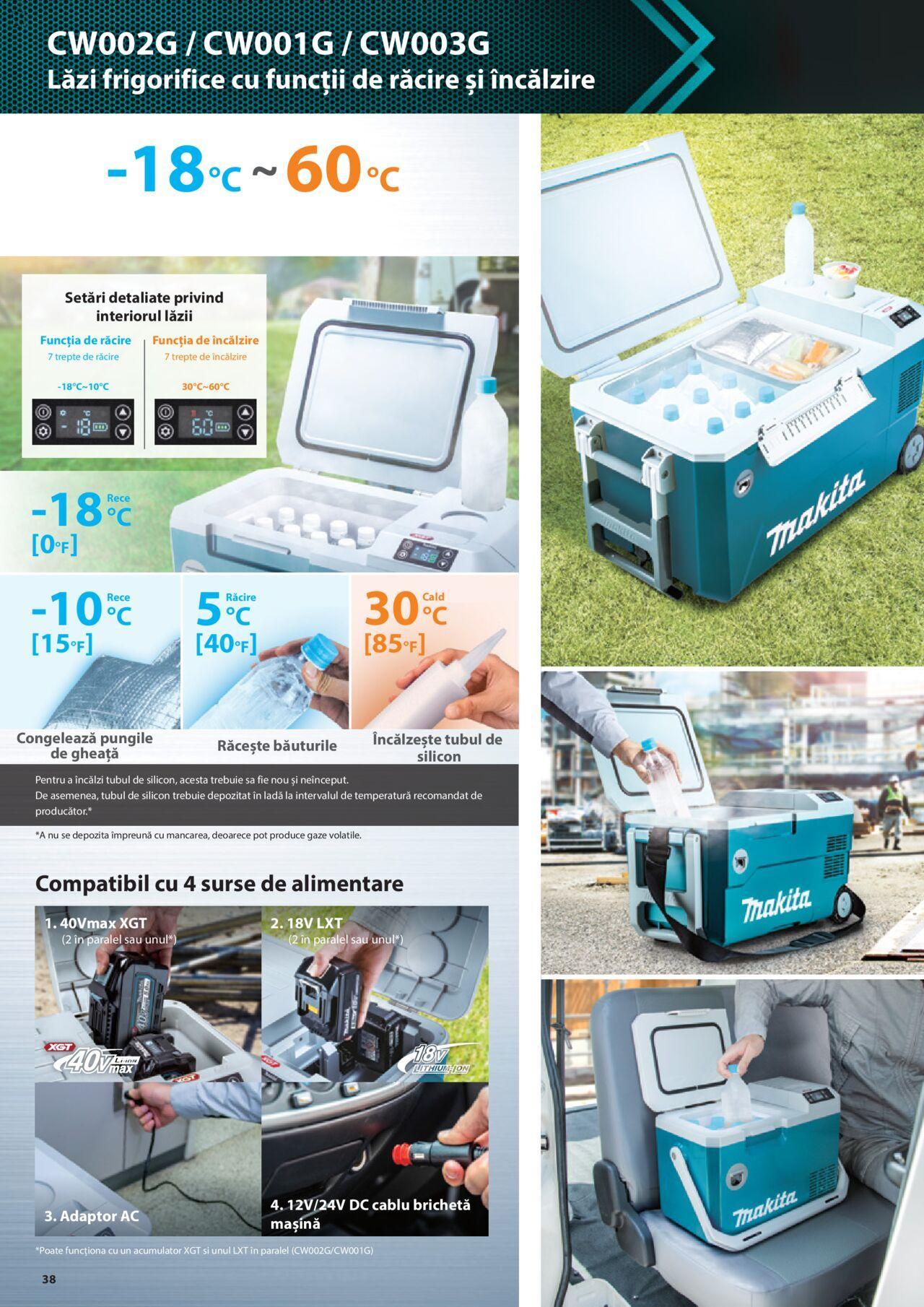 makita - Makita catalog - Masini profesionale Makita XGT de joi 20.06.2024 - page: 38