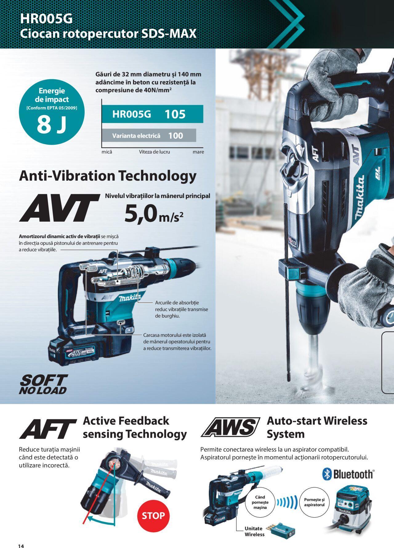 makita - Makita catalog - Masini profesionale Makita XGT de joi 20.06.2024 - page: 14