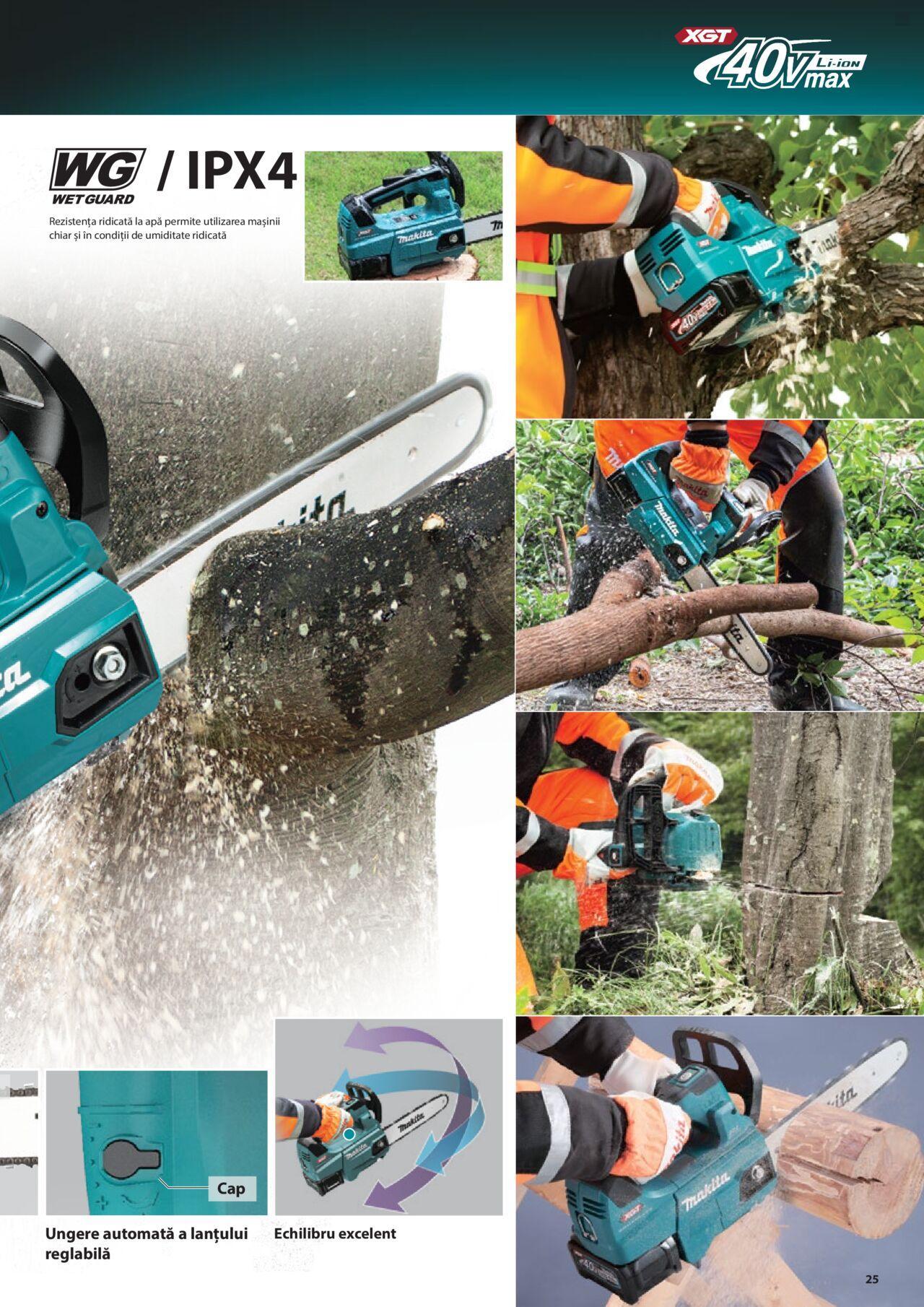 makita - Makita catalog - Masini de gradina Makita XGT de joi 20.06.2024 - page: 25