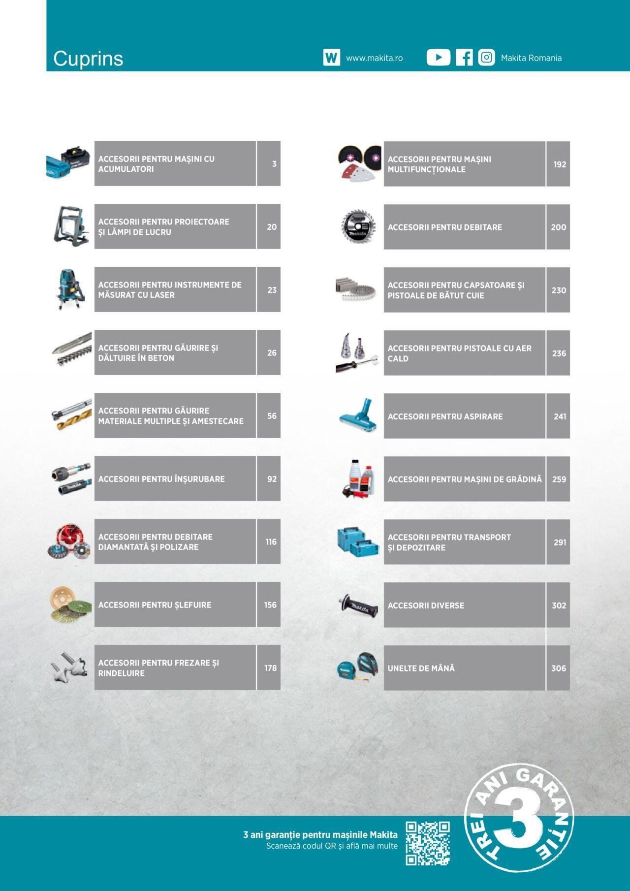 makita - Makita catalog - Accesorii de luni 25.03.2024 - page: 2