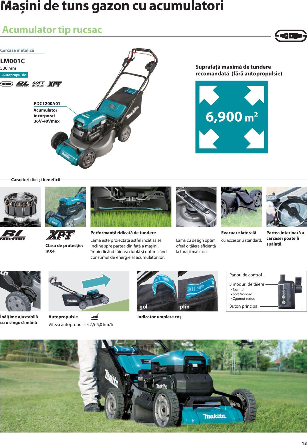 makita - Makita catalog - Mașini de Grădină de joi 01.02.2024 - page: 13