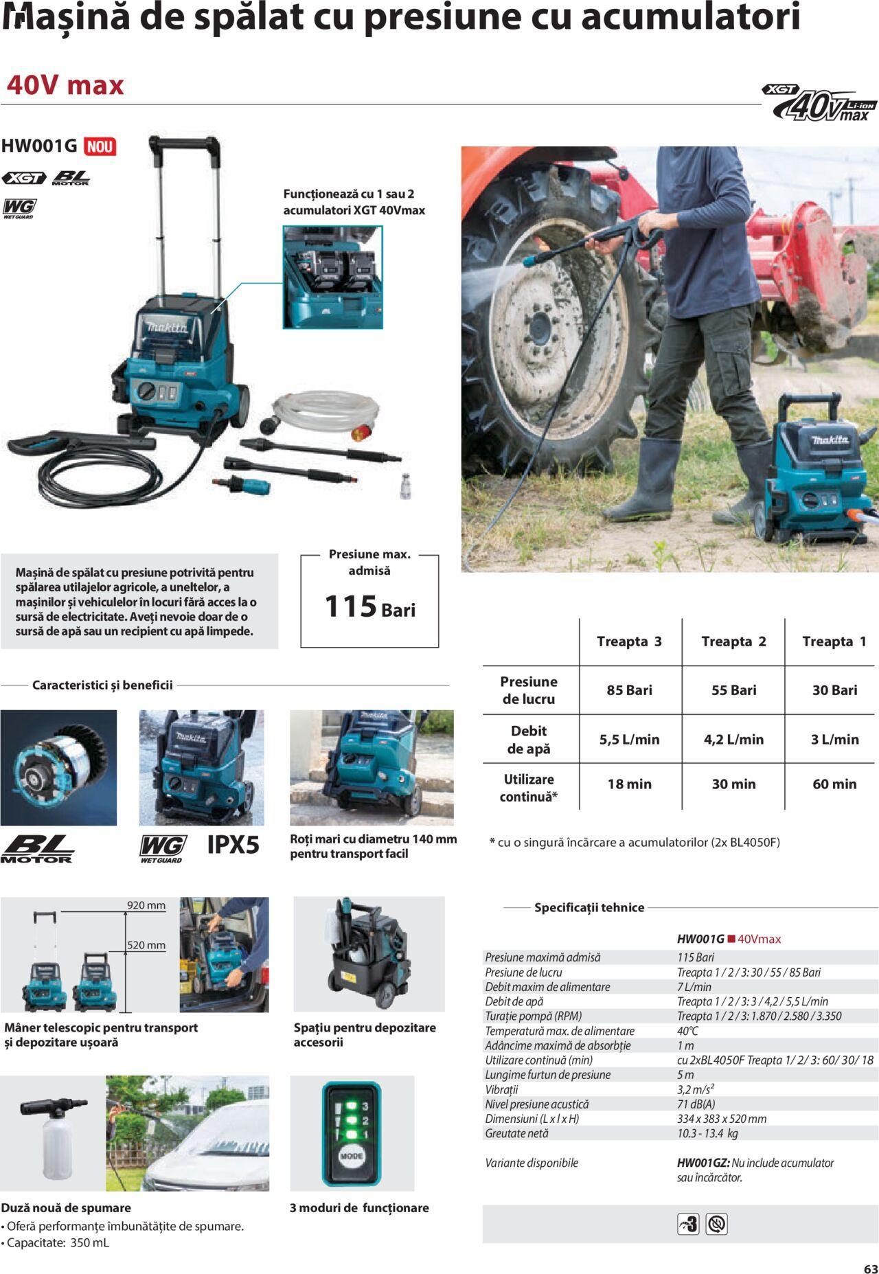 makita - Makita catalog - Mașini de Grădină de joi 01.02.2024 - page: 63