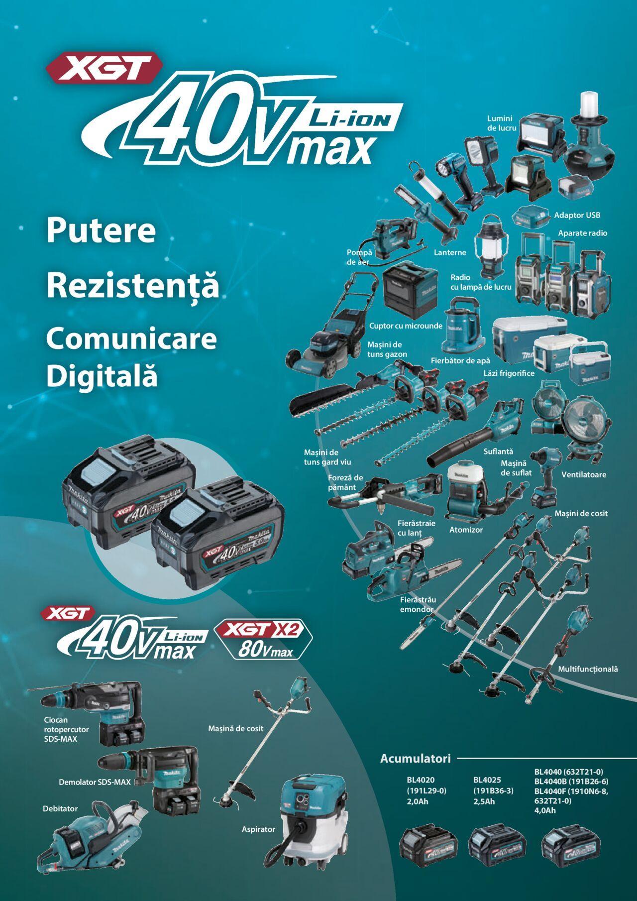 makita - Makita catalog - Mașini de Grădină de joi 01.02.2024 - page: 74