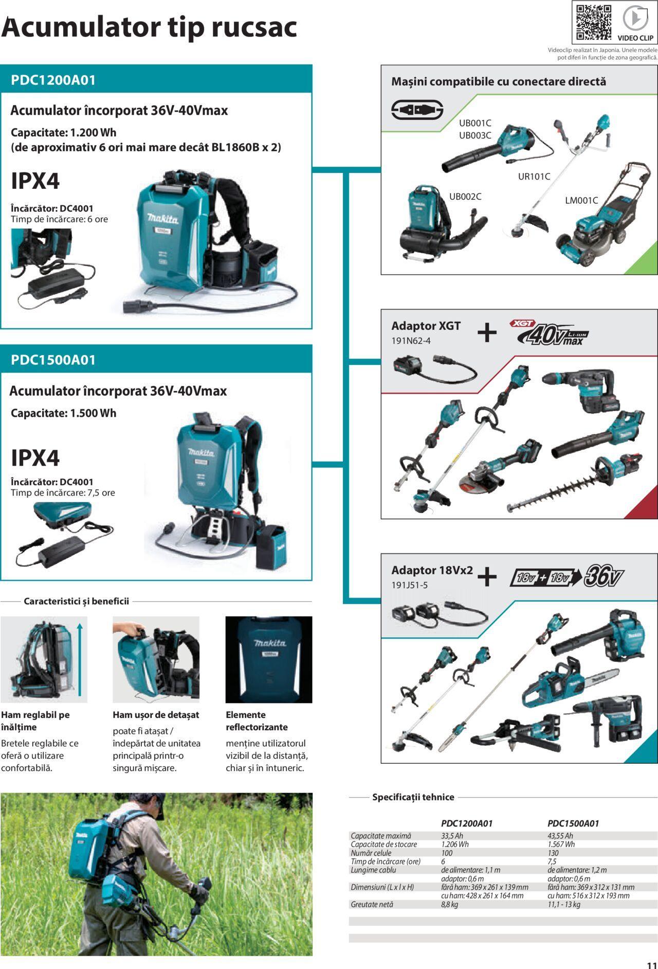 makita - Makita catalog - Mașini de Grădină de joi 01.02.2024 - page: 11