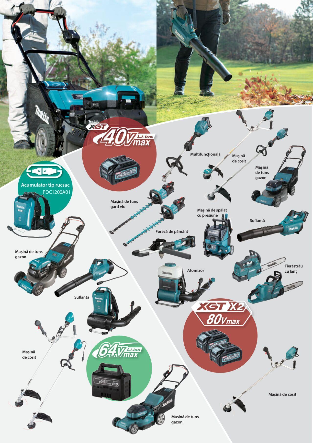 makita - Makita catalog - Mașini de Grădină de joi 01.02.2024 - page: 4