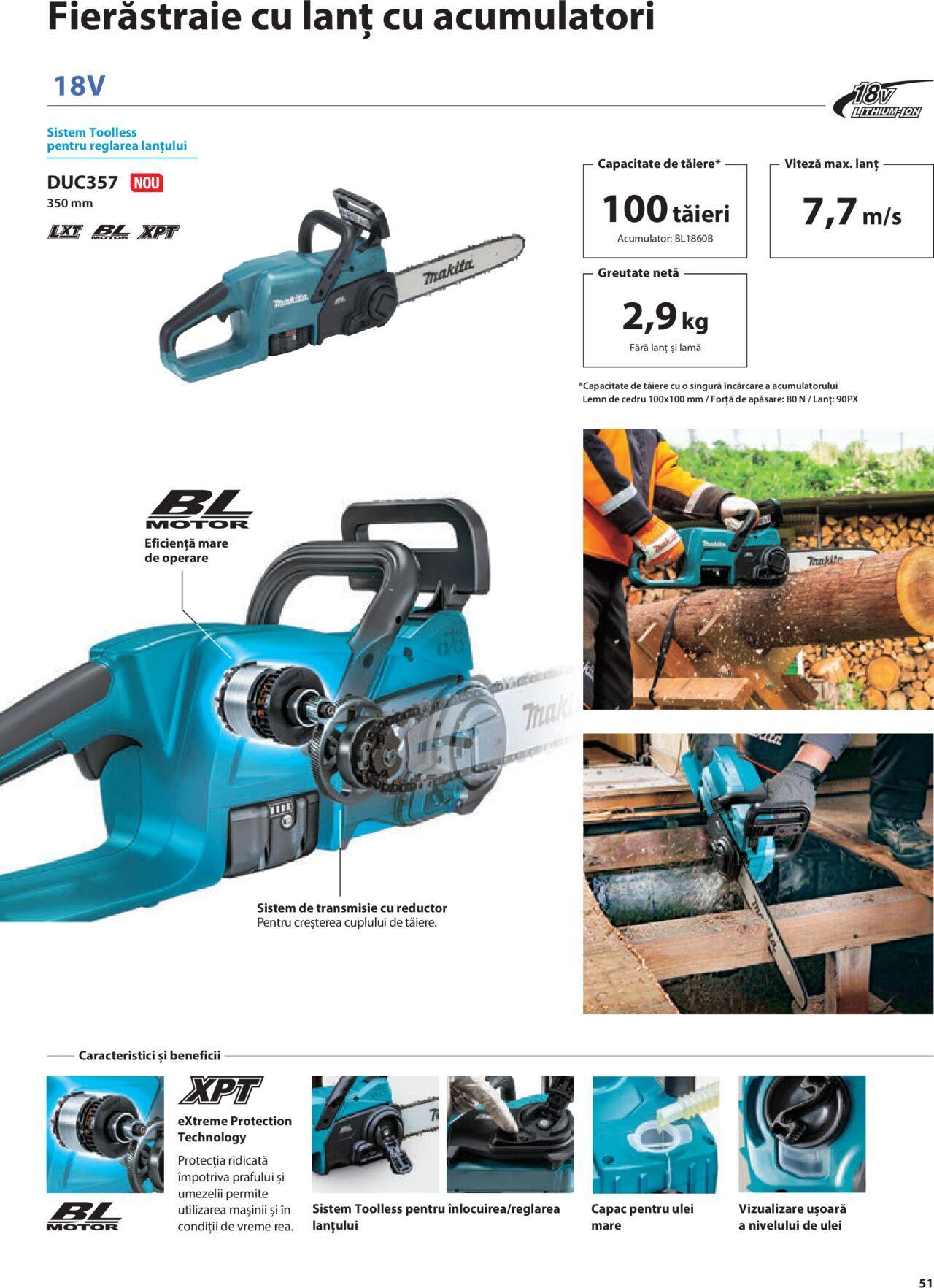 makita - Makita catalog - Mașini de Grădină de joi 01.02.2024 - page: 51