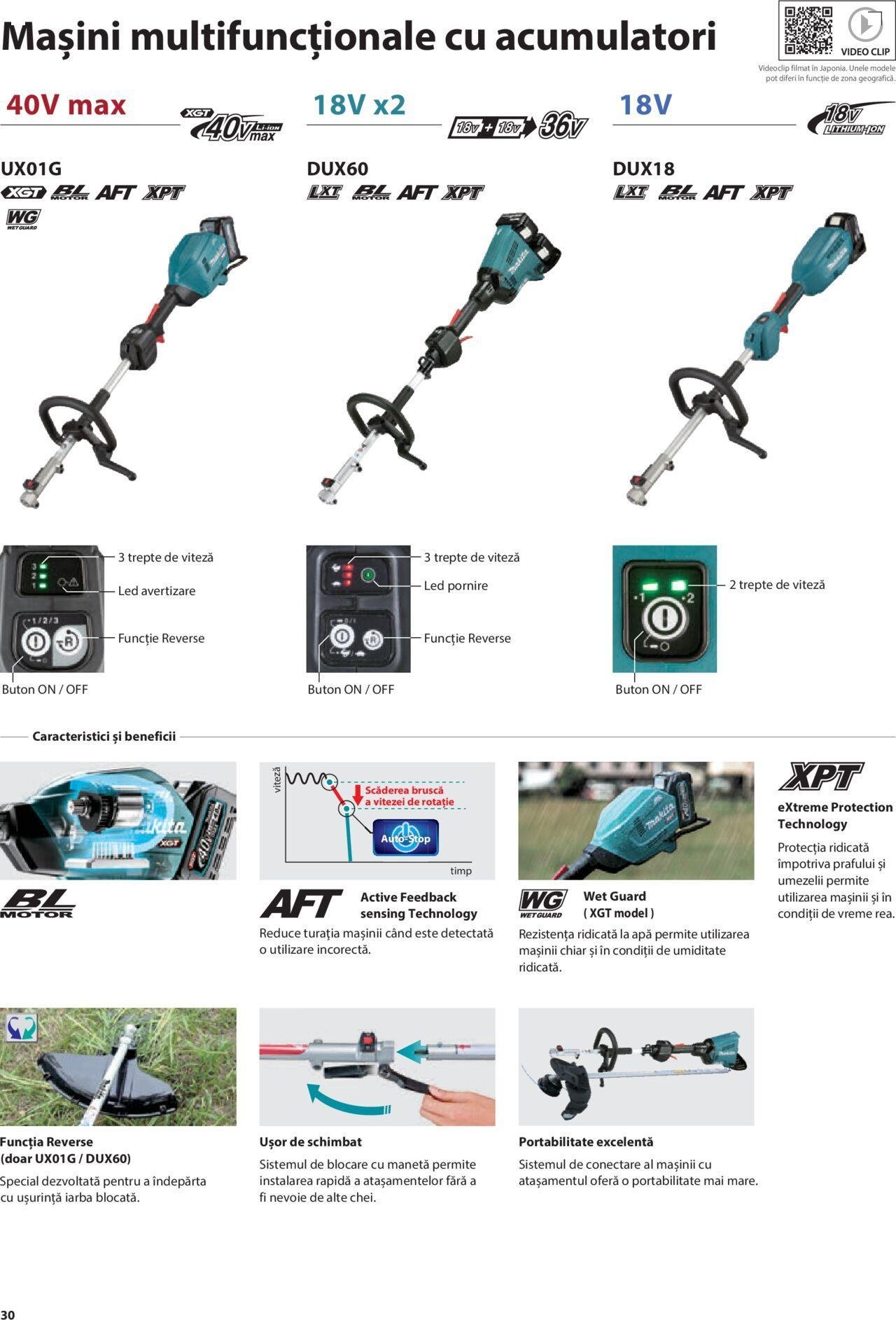 makita - Makita catalog - Mașini de Grădină de joi 01.02.2024 - page: 30