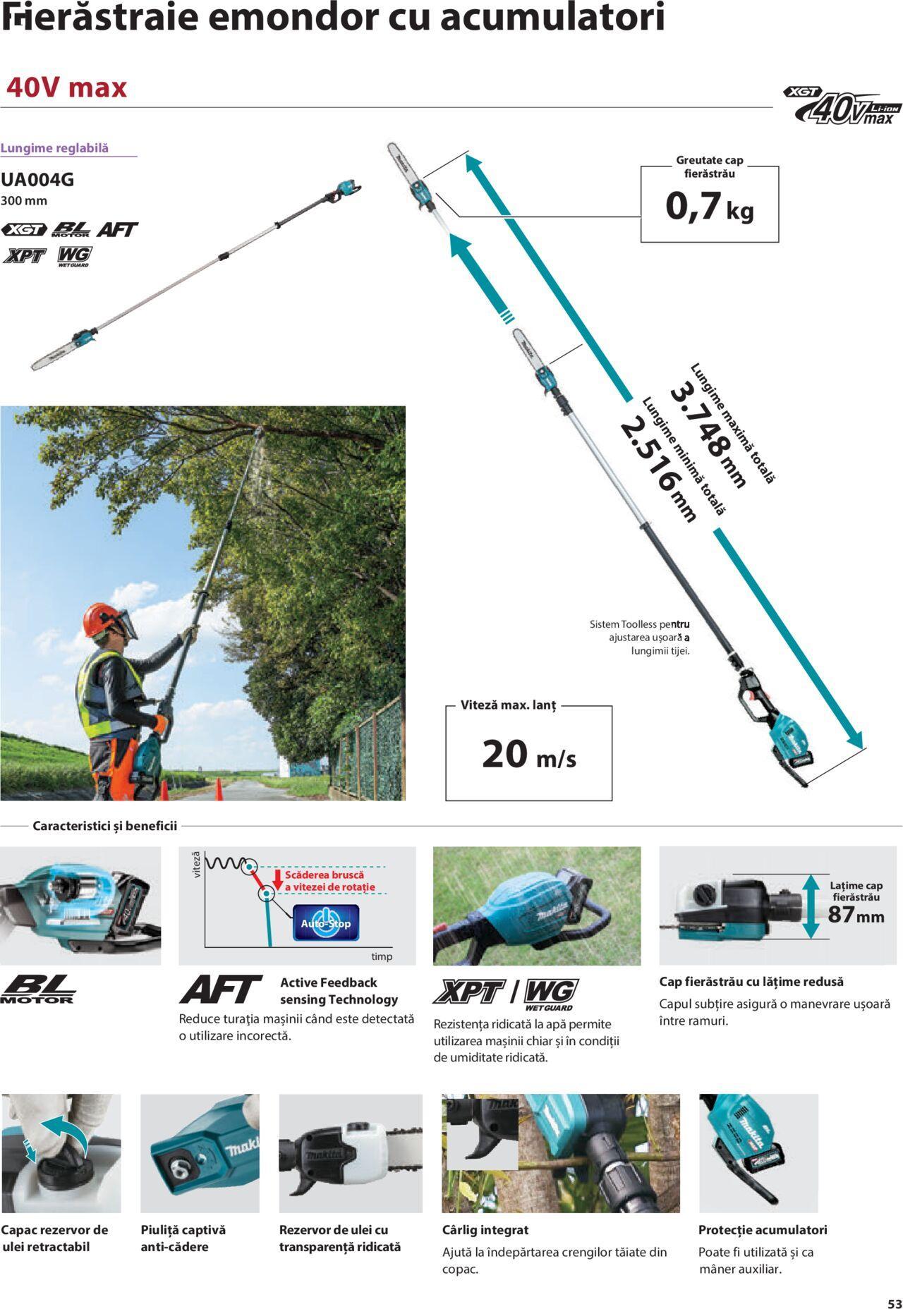 makita - Makita catalog - Mașini de Grădină de joi 01.02.2024 - page: 53