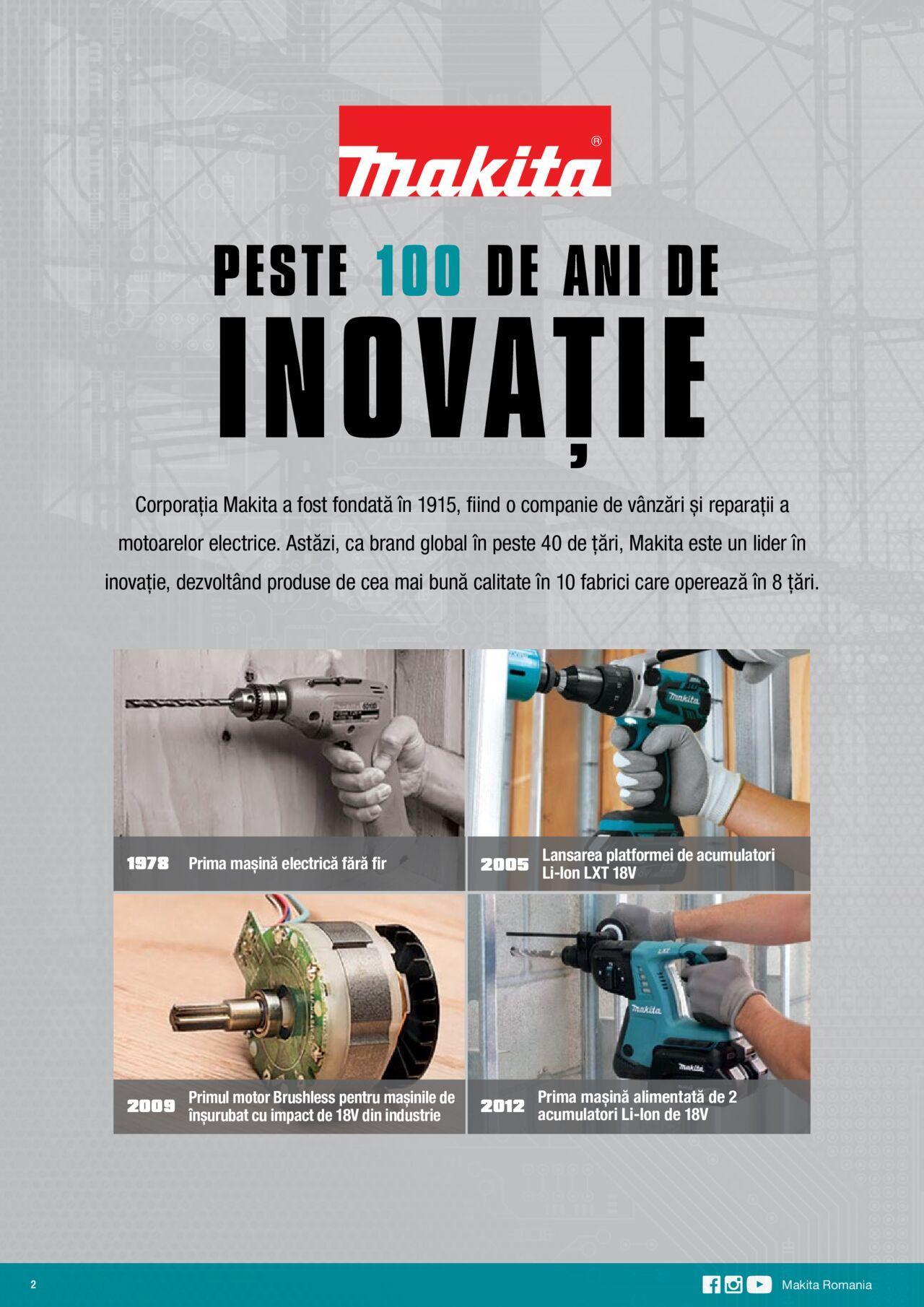 makita - Makita catalog - Mașini cu acumulatori XGT 40Vmax / 80Vmax de joi 01.02.2024 - page: 2