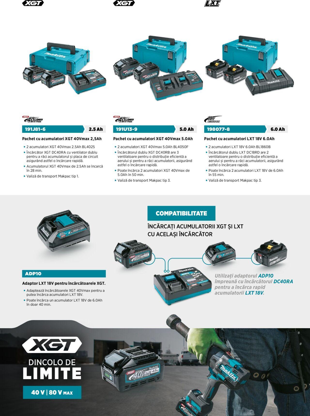 makita - Makita catalog - Broșură Mașini cu acumulatori pentru mentenanță utilaje grele de vineri 01.09.2023 - page: 11