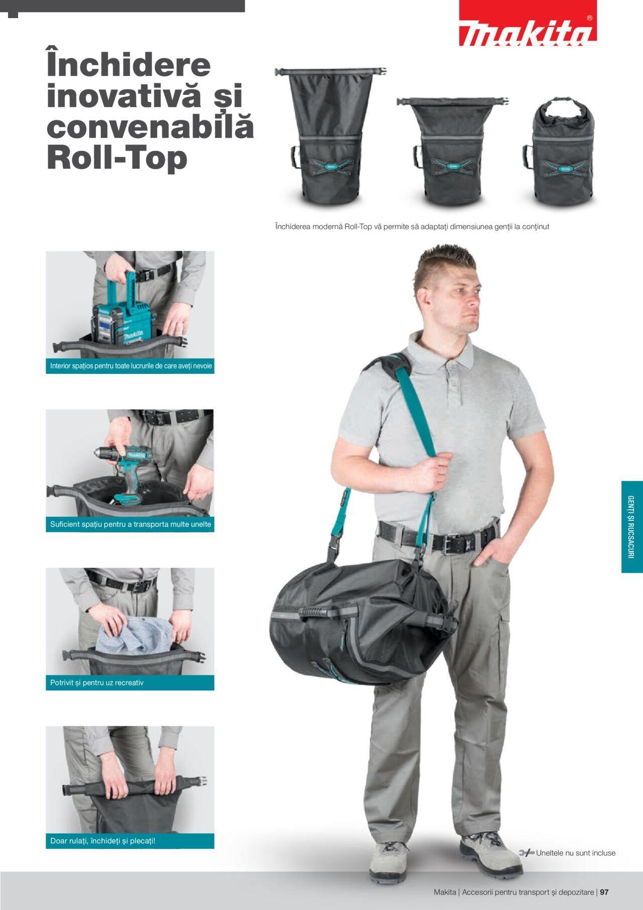 makita - Makita catalog - Accesorii pentru transport si depozitare de luni 06.09.2021 - page: 97