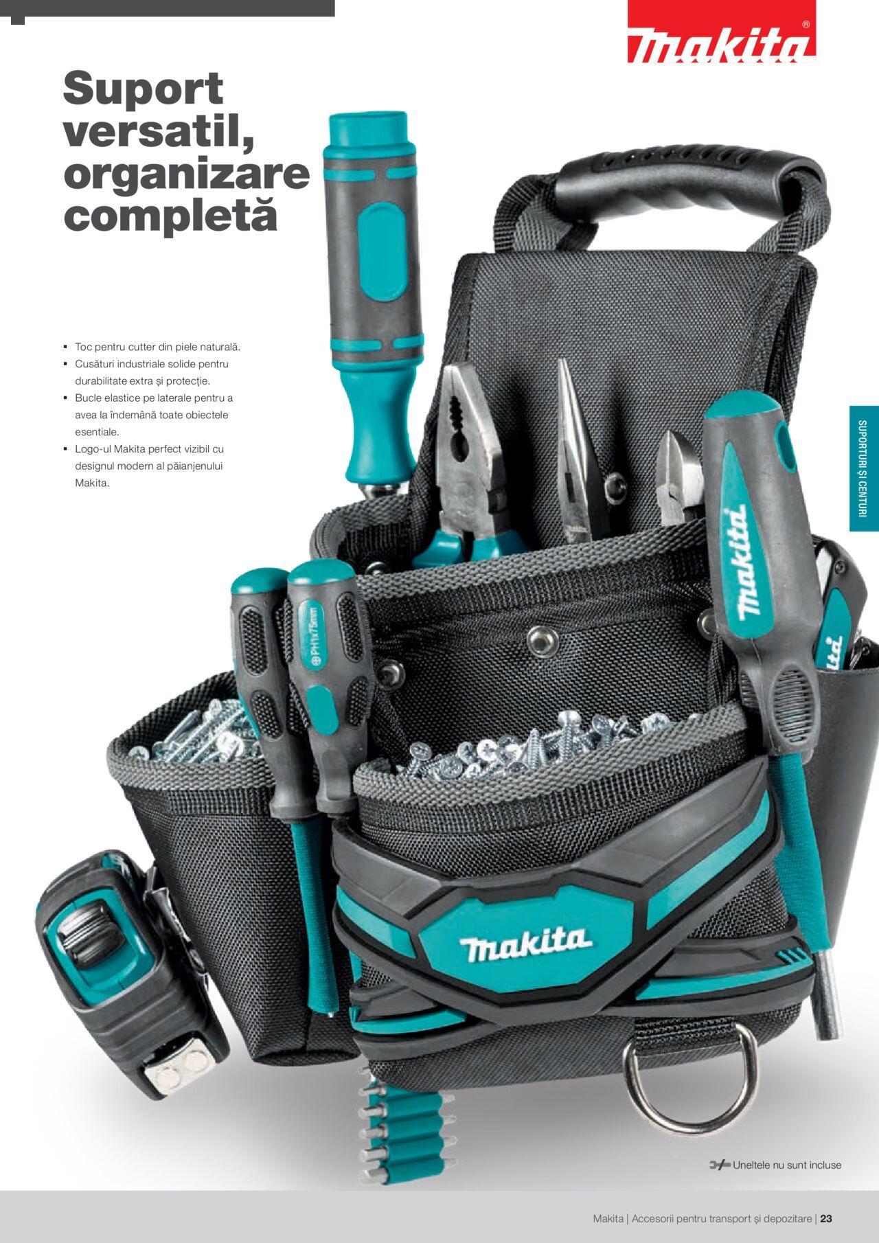 makita - Makita catalog - Accesorii pentru transport si depozitare de luni 06.09.2021 - page: 23