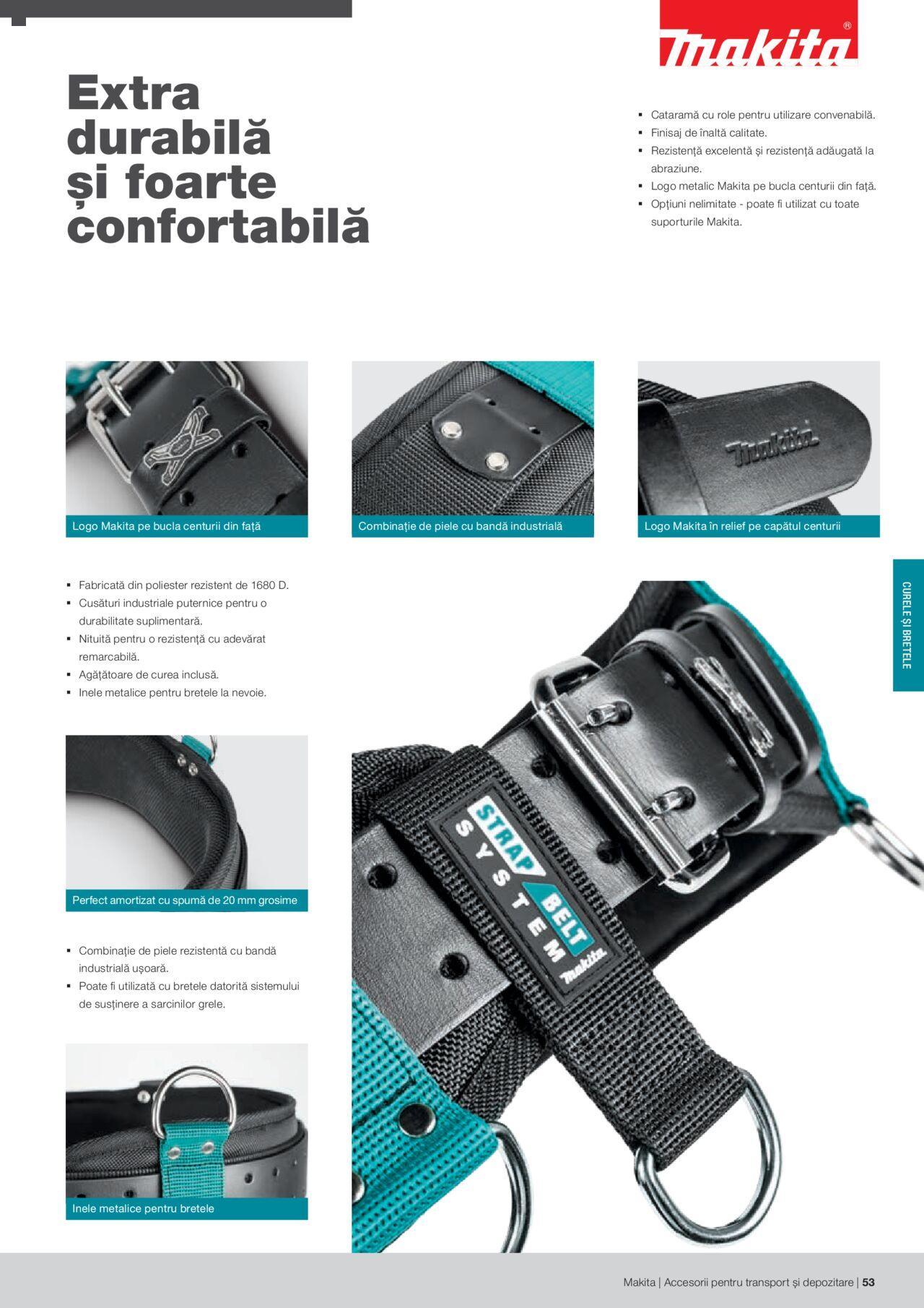 makita - Makita catalog - Accesorii pentru transport si depozitare de luni 06.09.2021 - page: 53