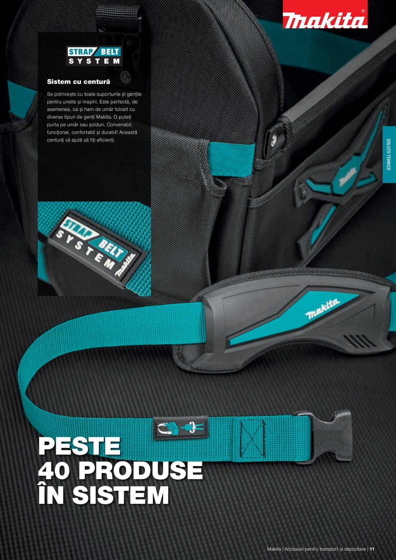 makita - Makita catalog - Accesorii pentru transport si depozitare de luni 06.09.2021 - page: 11