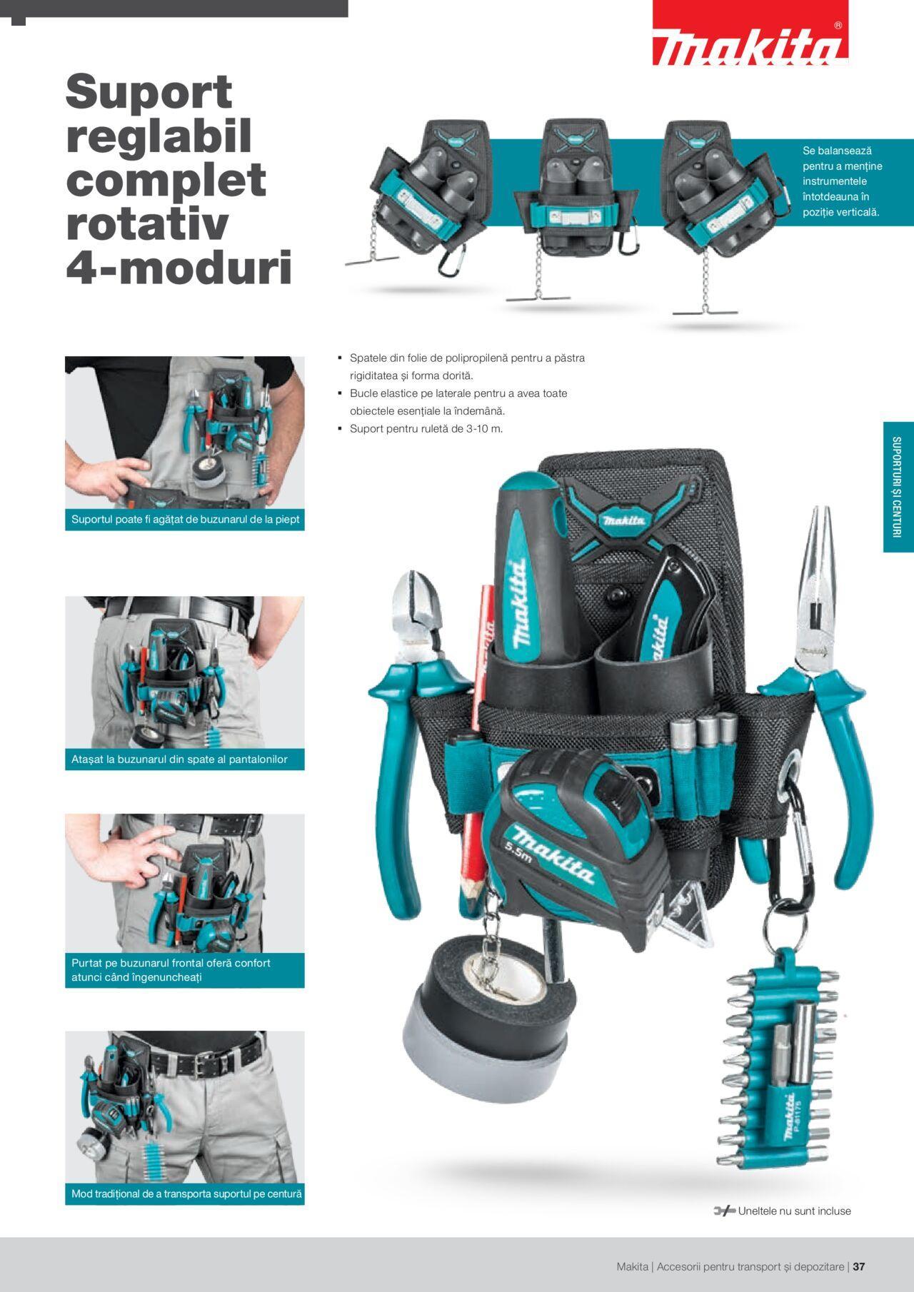 makita - Makita catalog - Accesorii pentru transport si depozitare de luni 06.09.2021 - page: 37