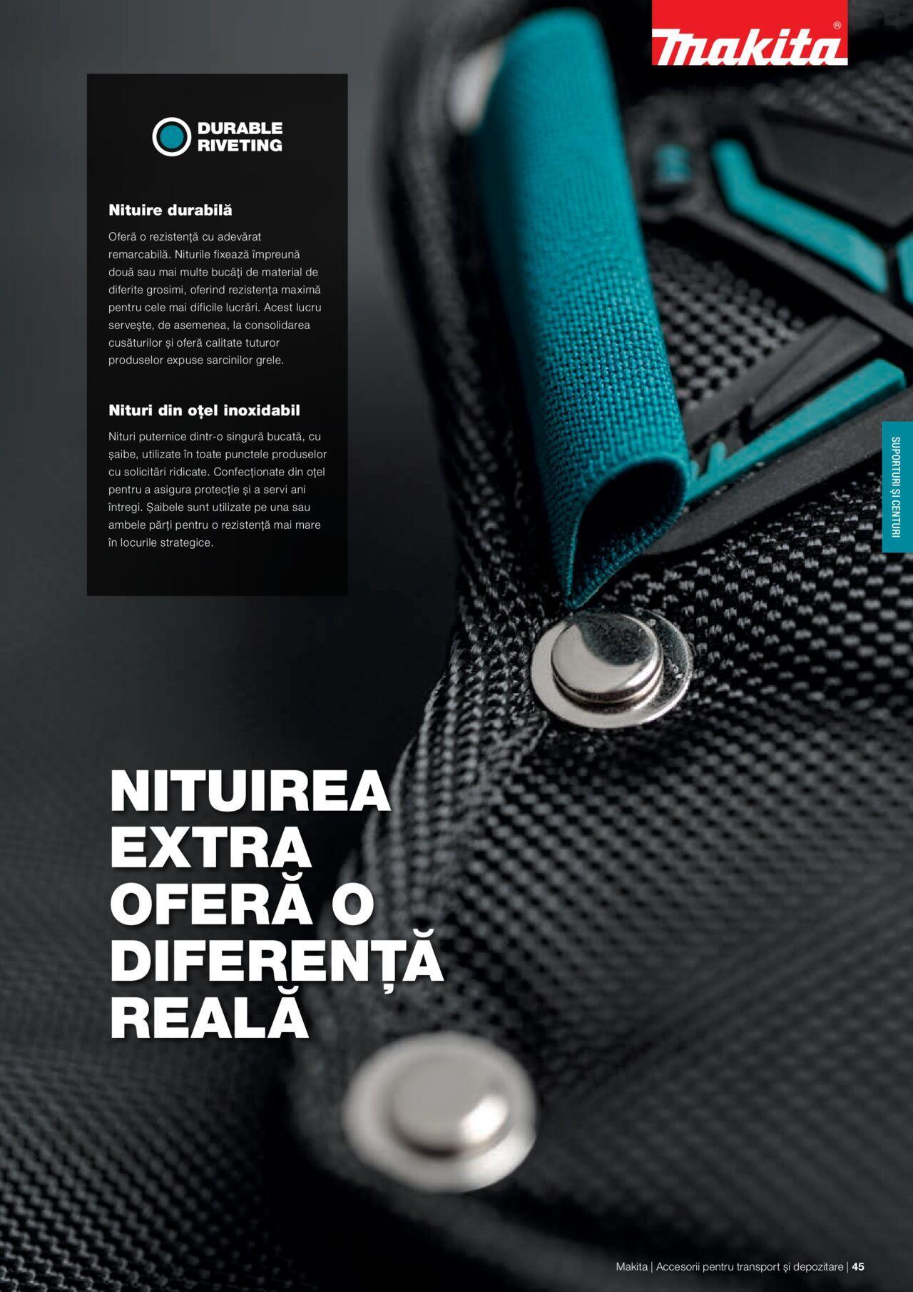 makita - Makita catalog - Accesorii pentru transport si depozitare de luni 06.09.2021 - page: 45