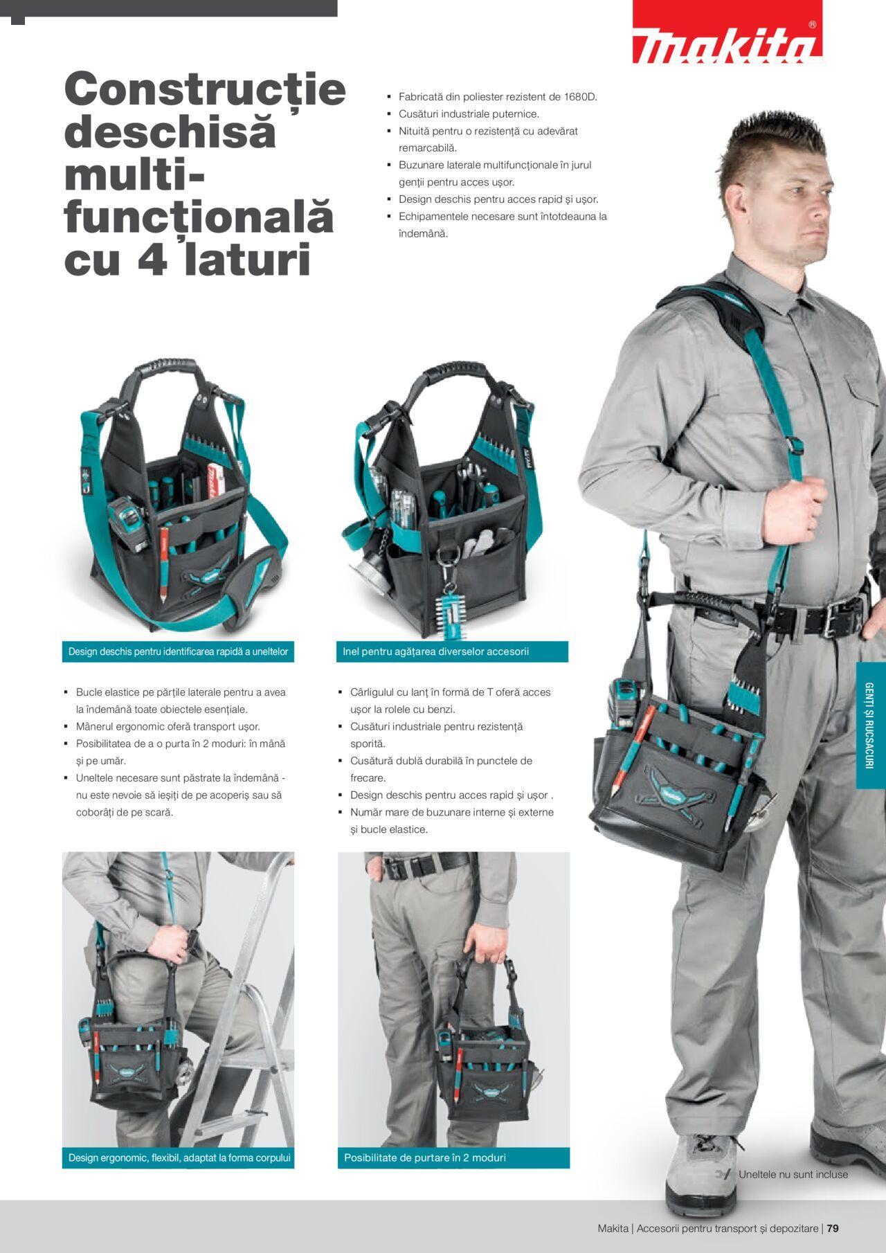 makita - Makita catalog - Accesorii pentru transport si depozitare de luni 06.09.2021 - page: 79