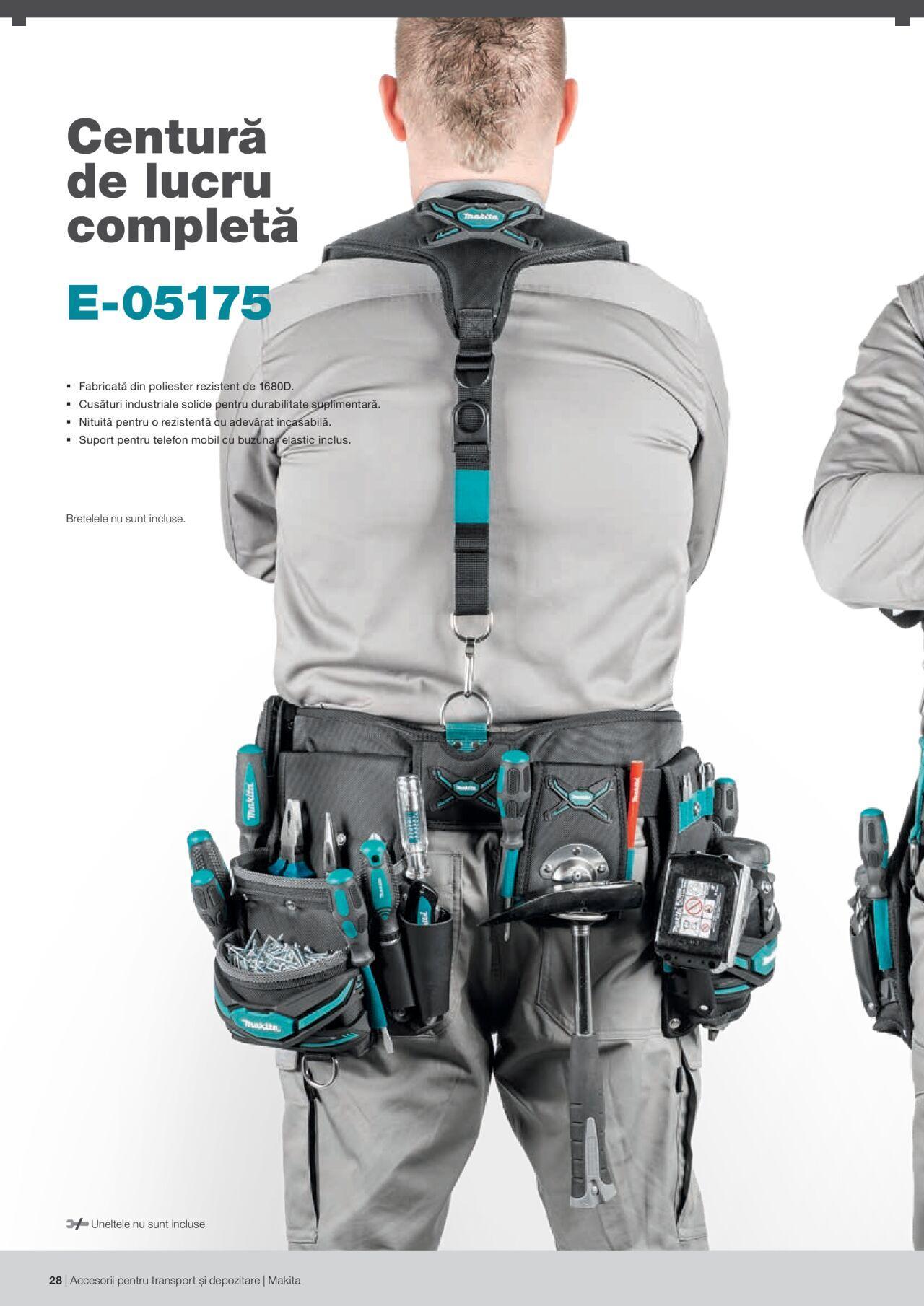 makita - Makita catalog - Accesorii pentru transport si depozitare de luni 06.09.2021 - page: 28