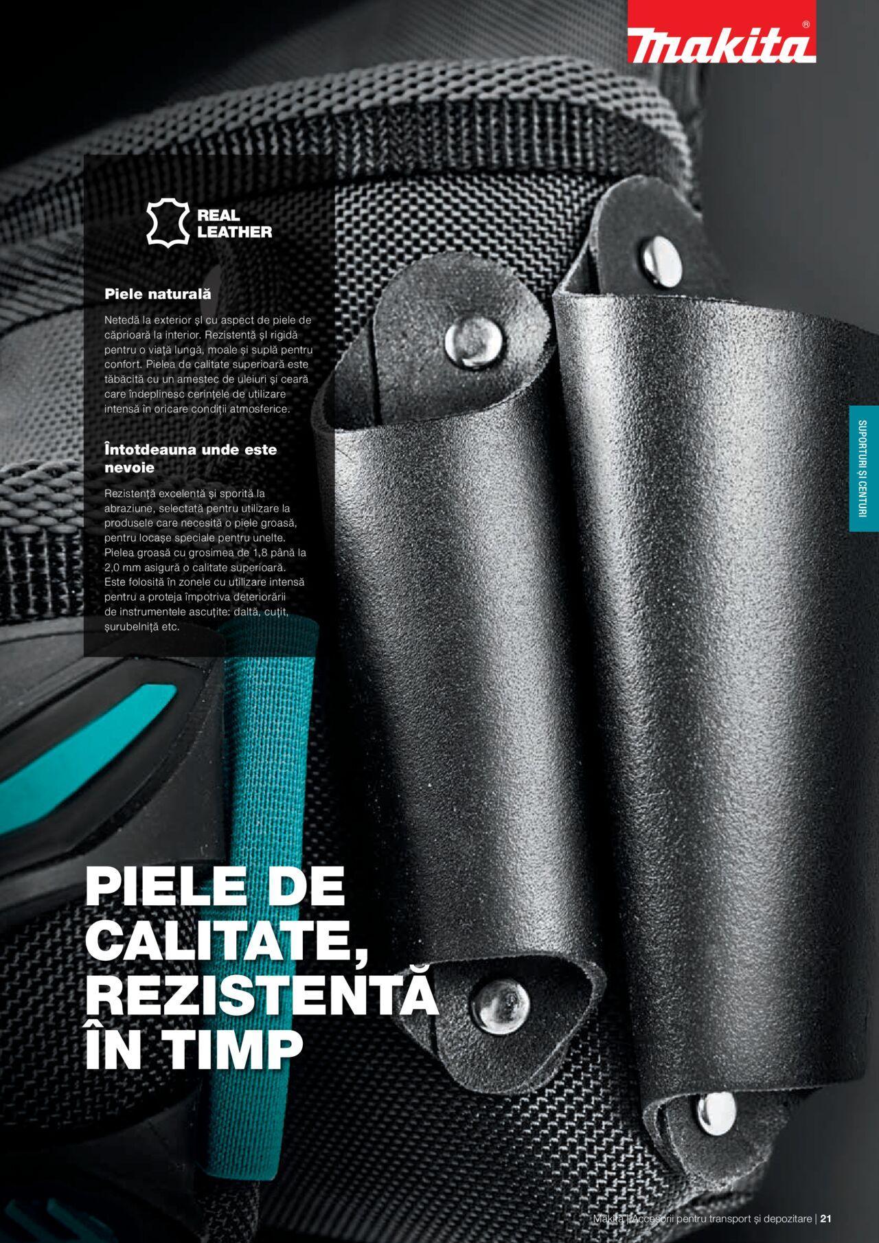 makita - Makita catalog - Accesorii pentru transport si depozitare de luni 06.09.2021 - page: 21