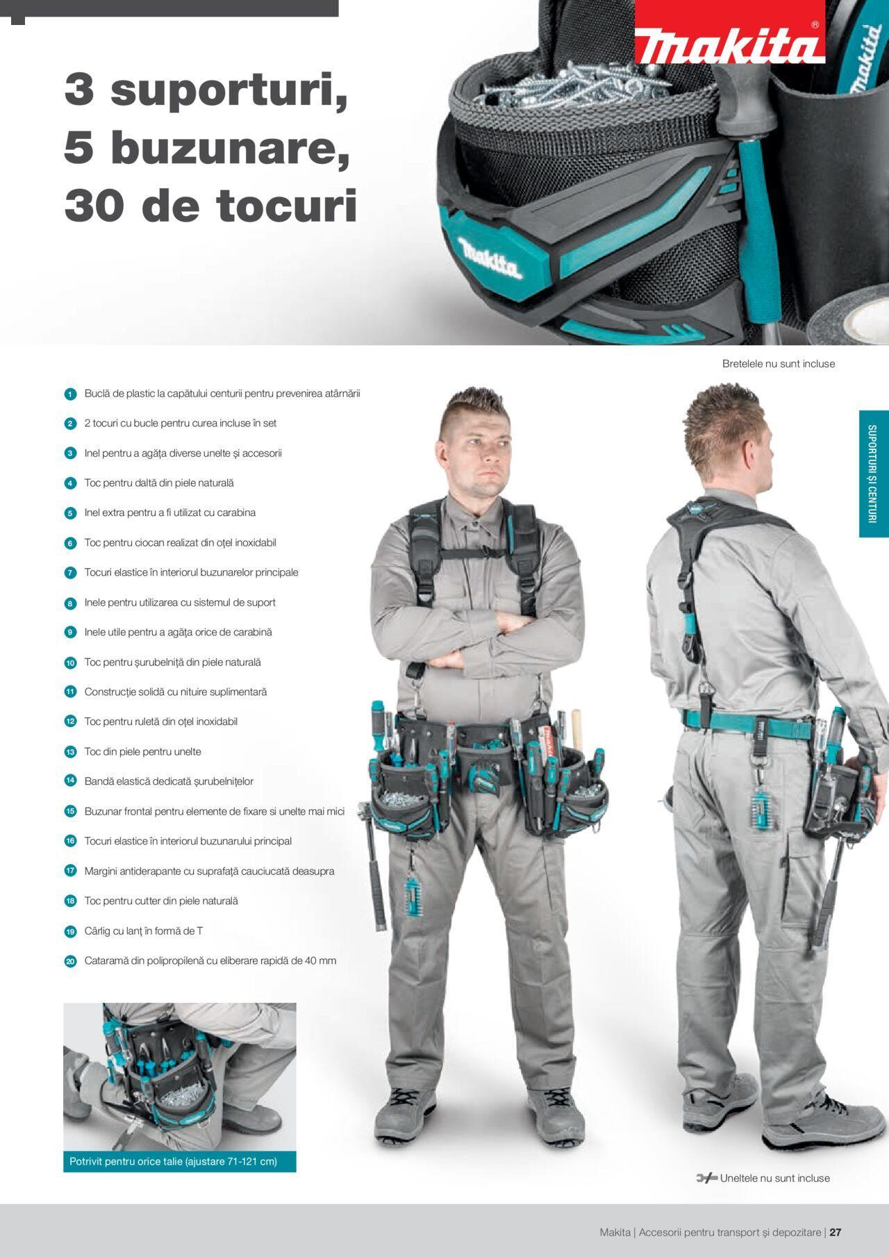 makita - Makita catalog - Accesorii pentru transport si depozitare de luni 06.09.2021 - page: 27