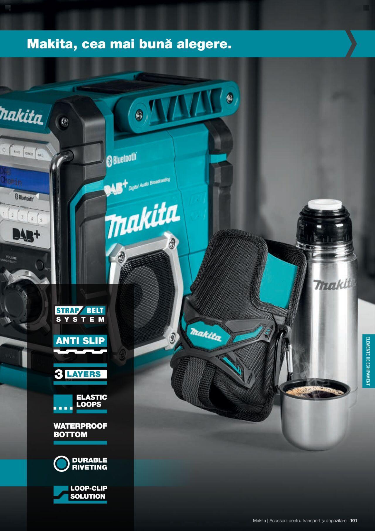 makita - Makita catalog - Accesorii pentru transport si depozitare de luni 06.09.2021 - page: 101