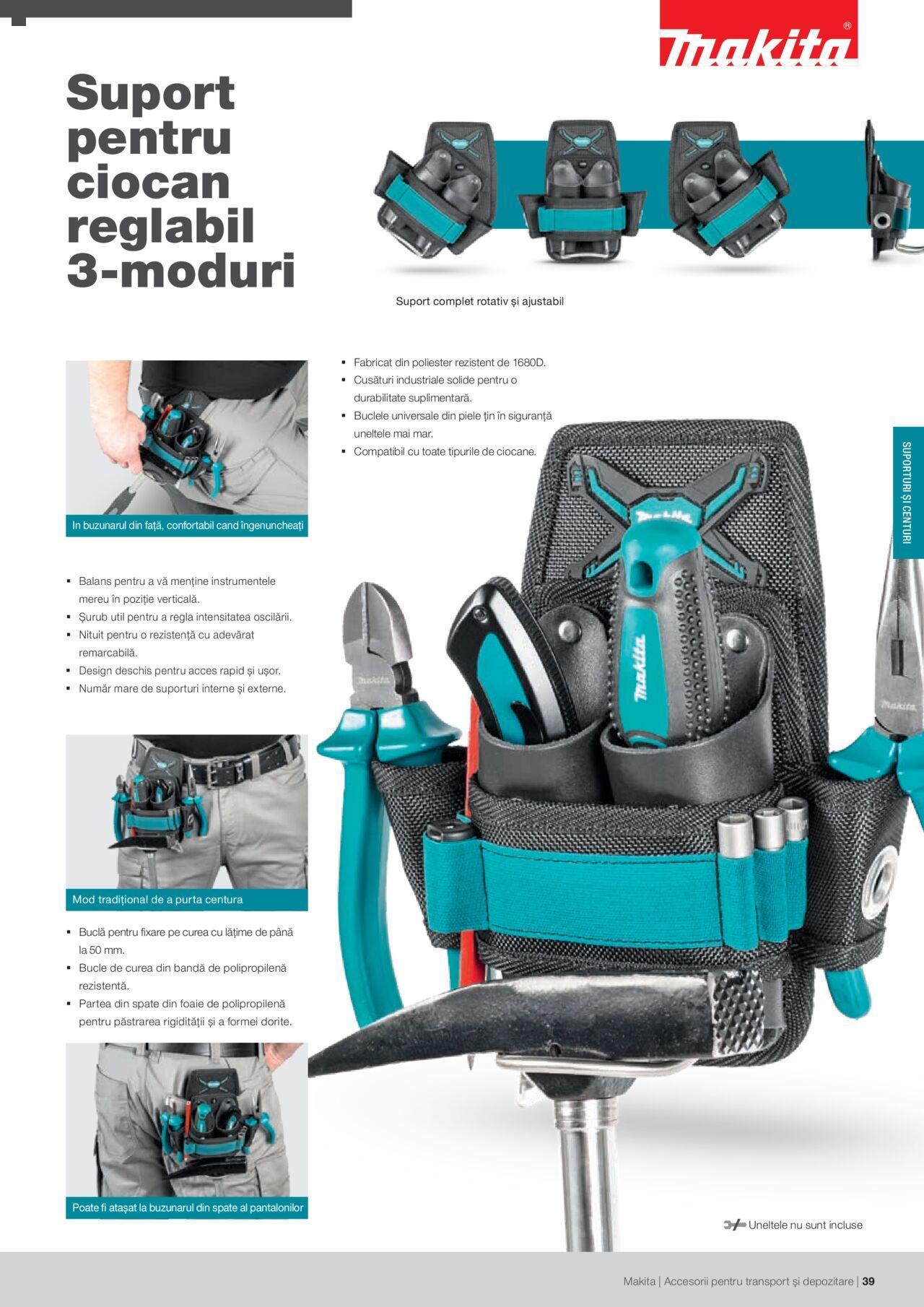 makita - Makita catalog - Accesorii pentru transport si depozitare de luni 06.09.2021 - page: 39