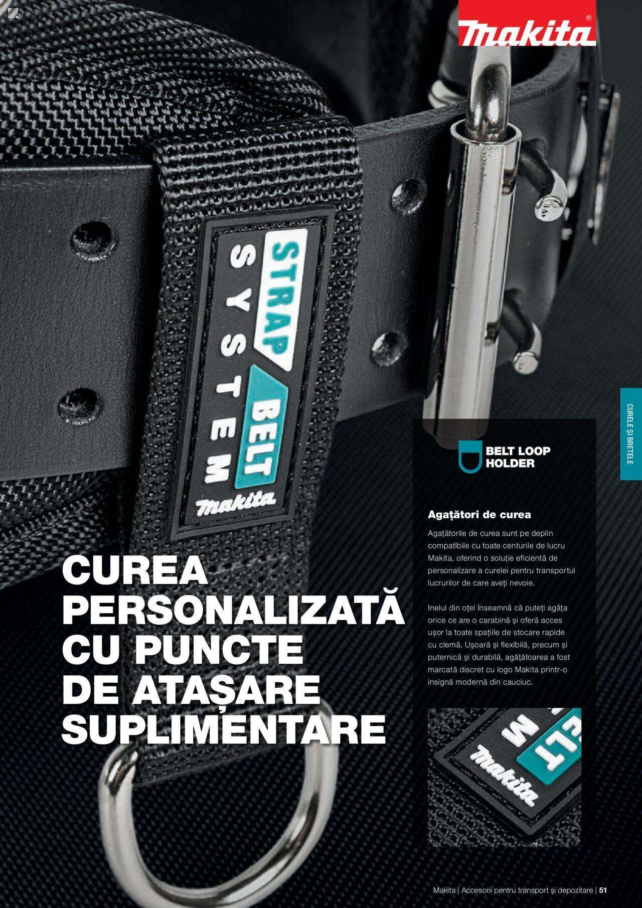 makita - Makita catalog - Accesorii pentru transport si depozitare de luni 06.09.2021 - page: 51