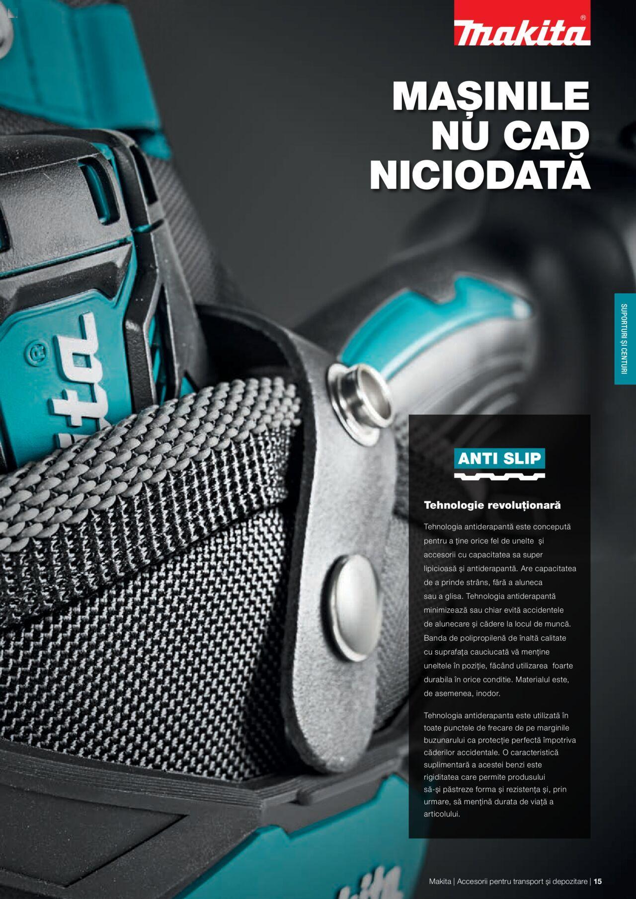 makita - Makita catalog - Accesorii pentru transport si depozitare de luni 06.09.2021 - page: 15